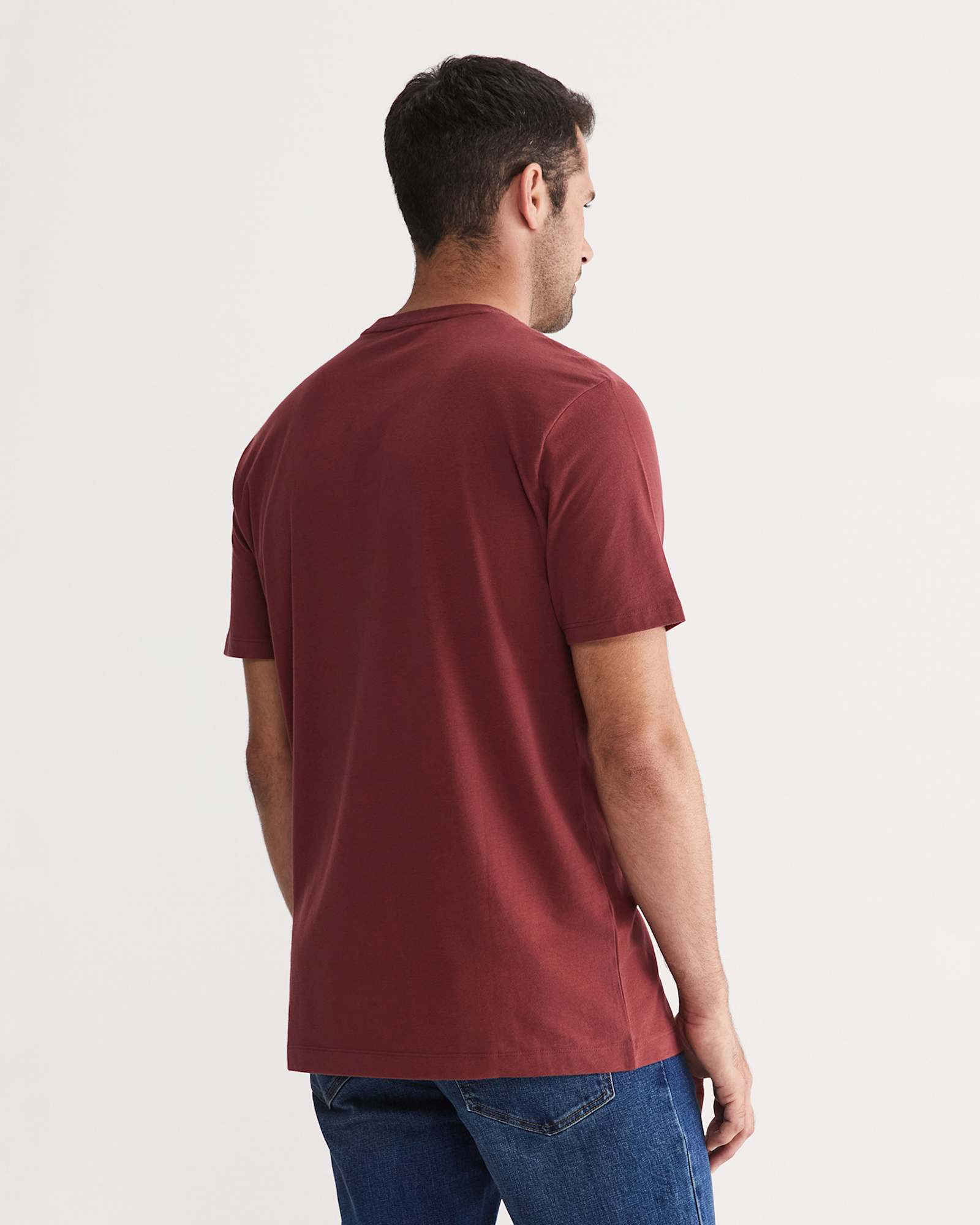Supersoft Tee in WINE