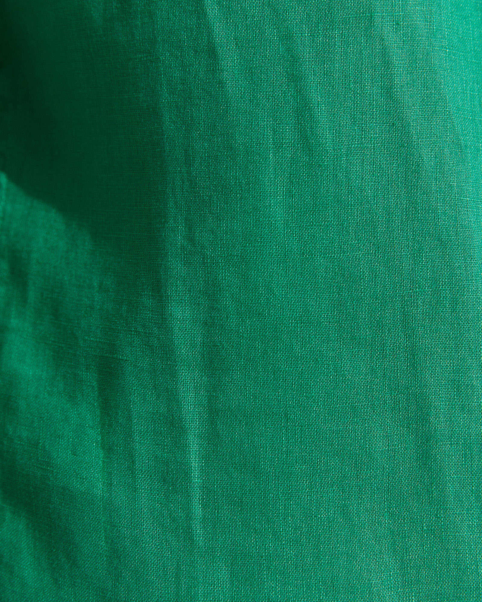 Linen Short Sleeve Shirt in JUNGLE