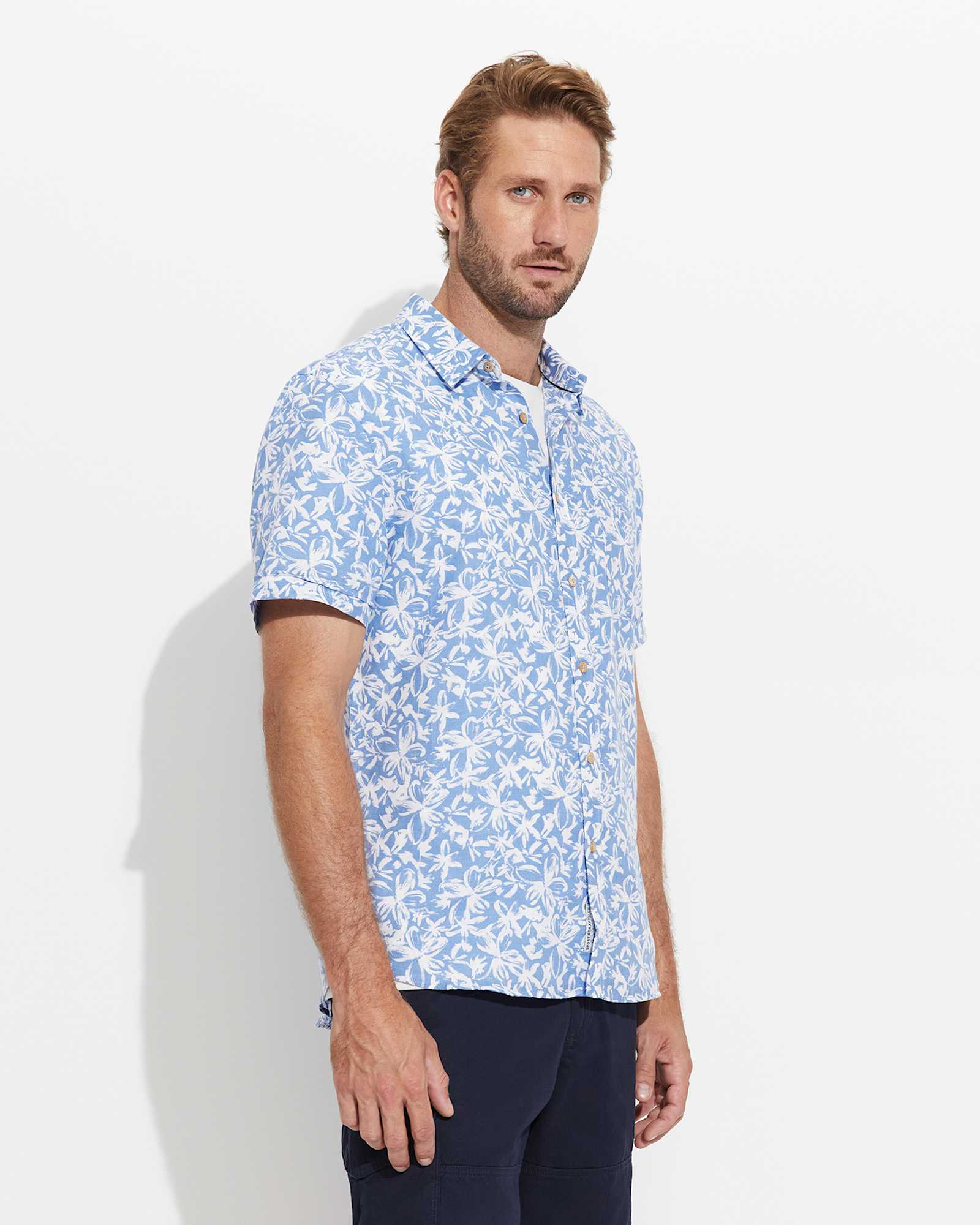 Horner Regular Shirt in ROYAL BLUE
