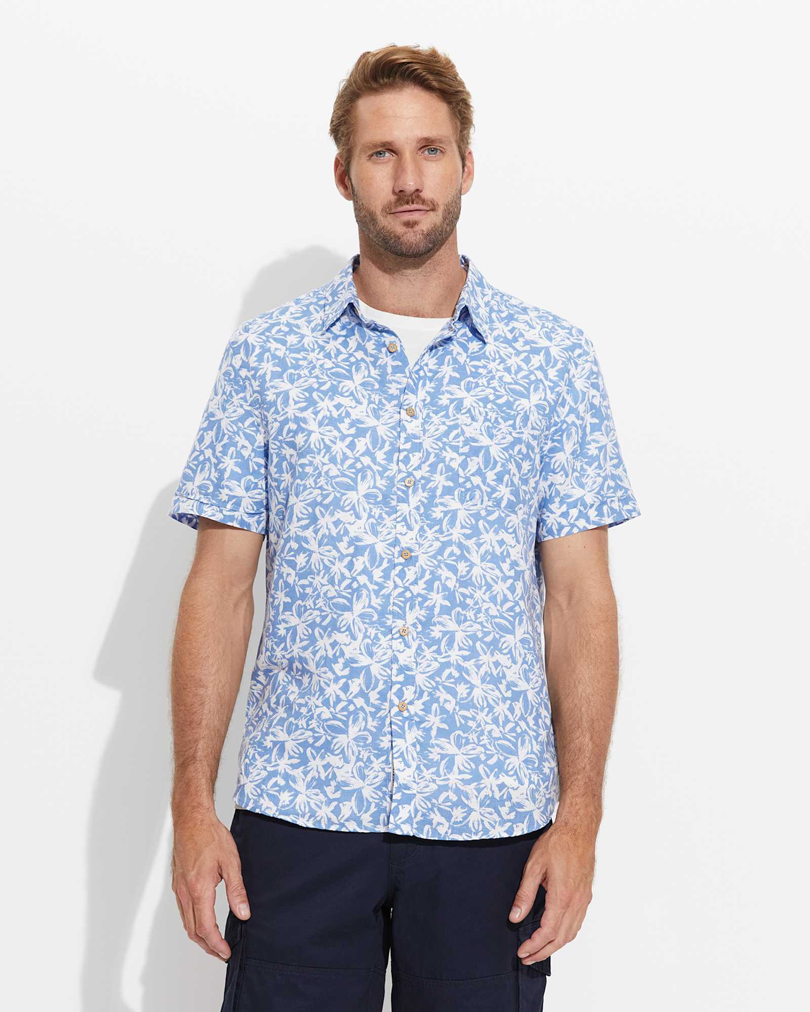 Horner Regular Shirt in ROYAL BLUE