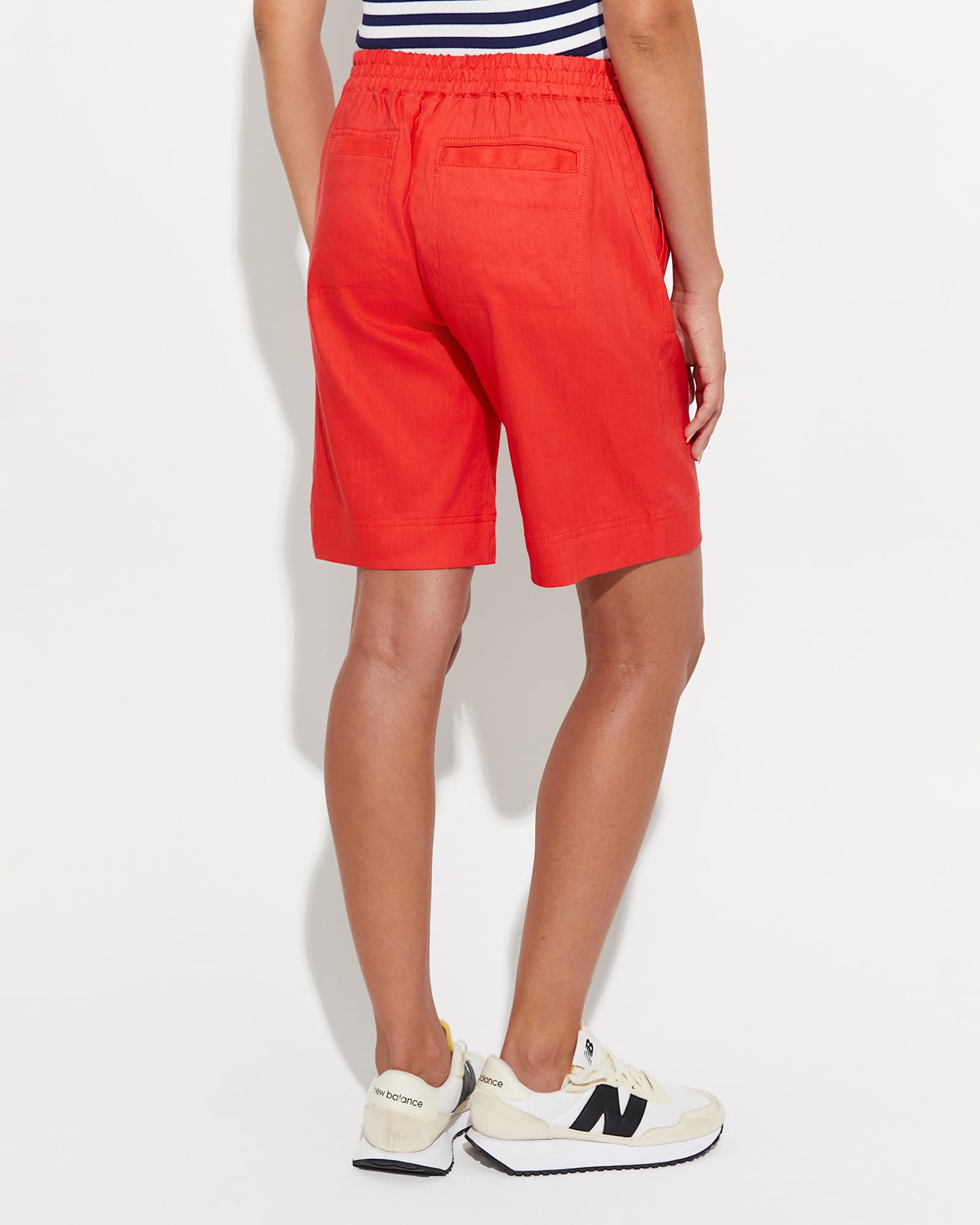 Rosa Linen Short in RED