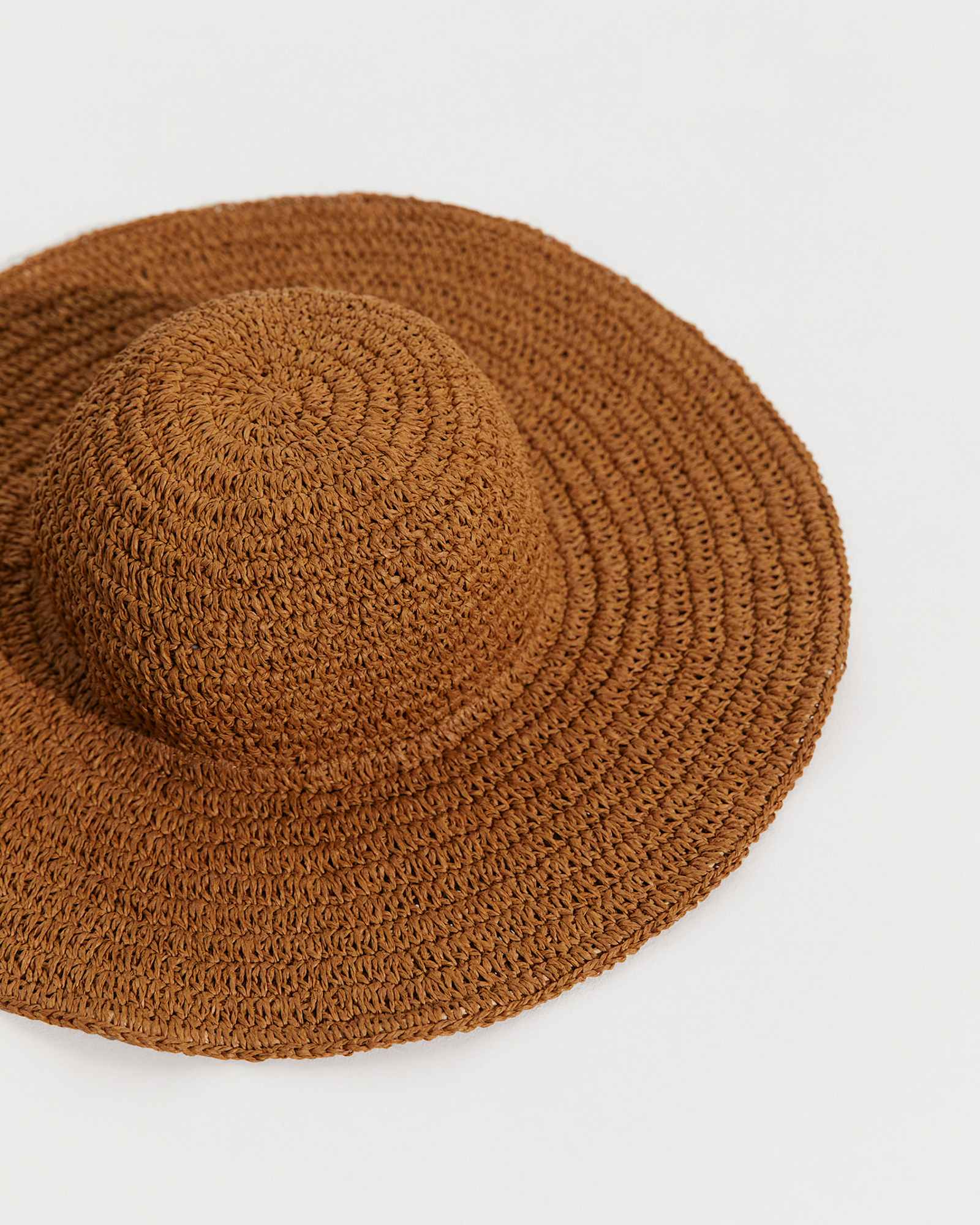 Rowie Raffia Hat in NATURAL
