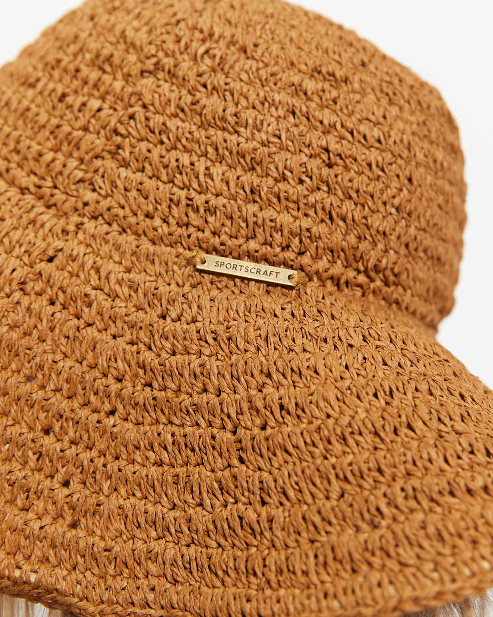 Rowie Raffia Hat in NATURAL