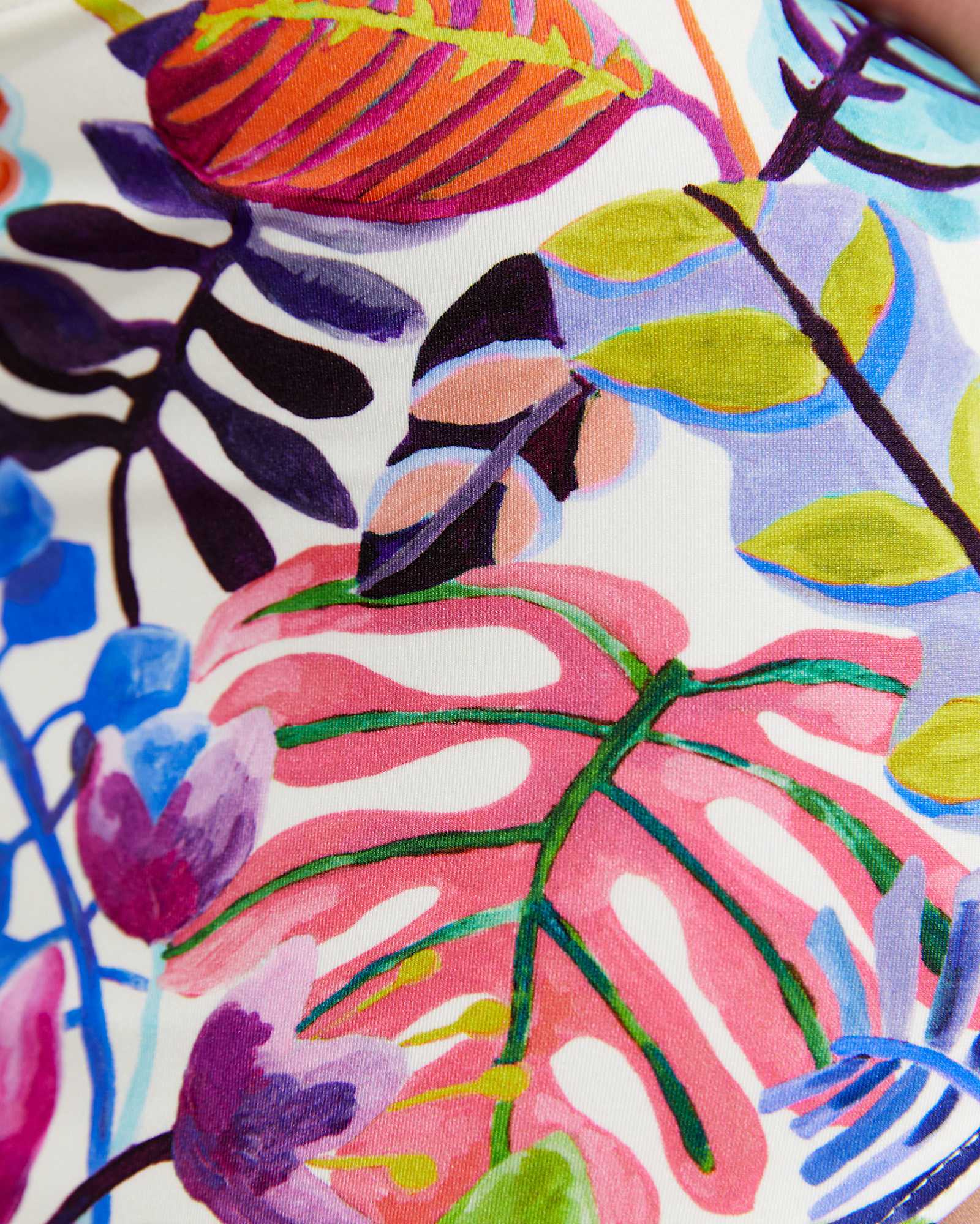 Jungle Liberty Swim Top in MULTI