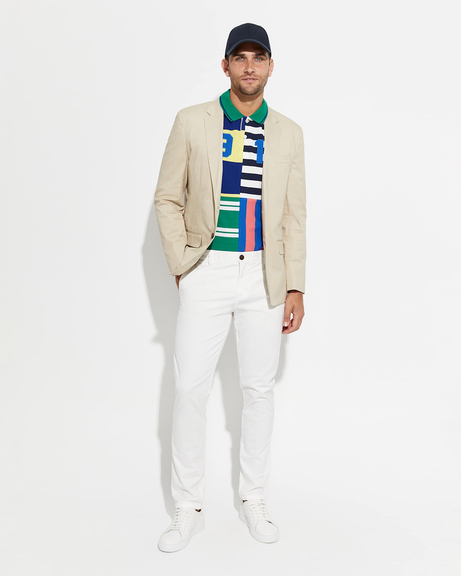 Smith Tapered Chinos in WHITE