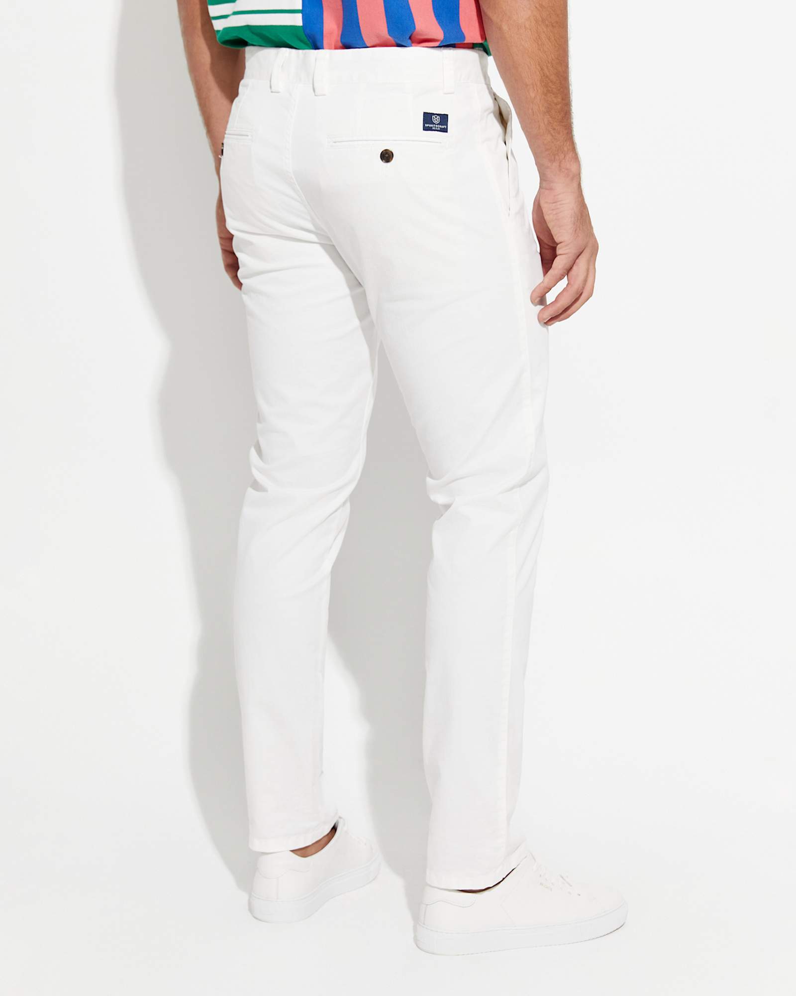 Smith Tapered Chinos in WHITE