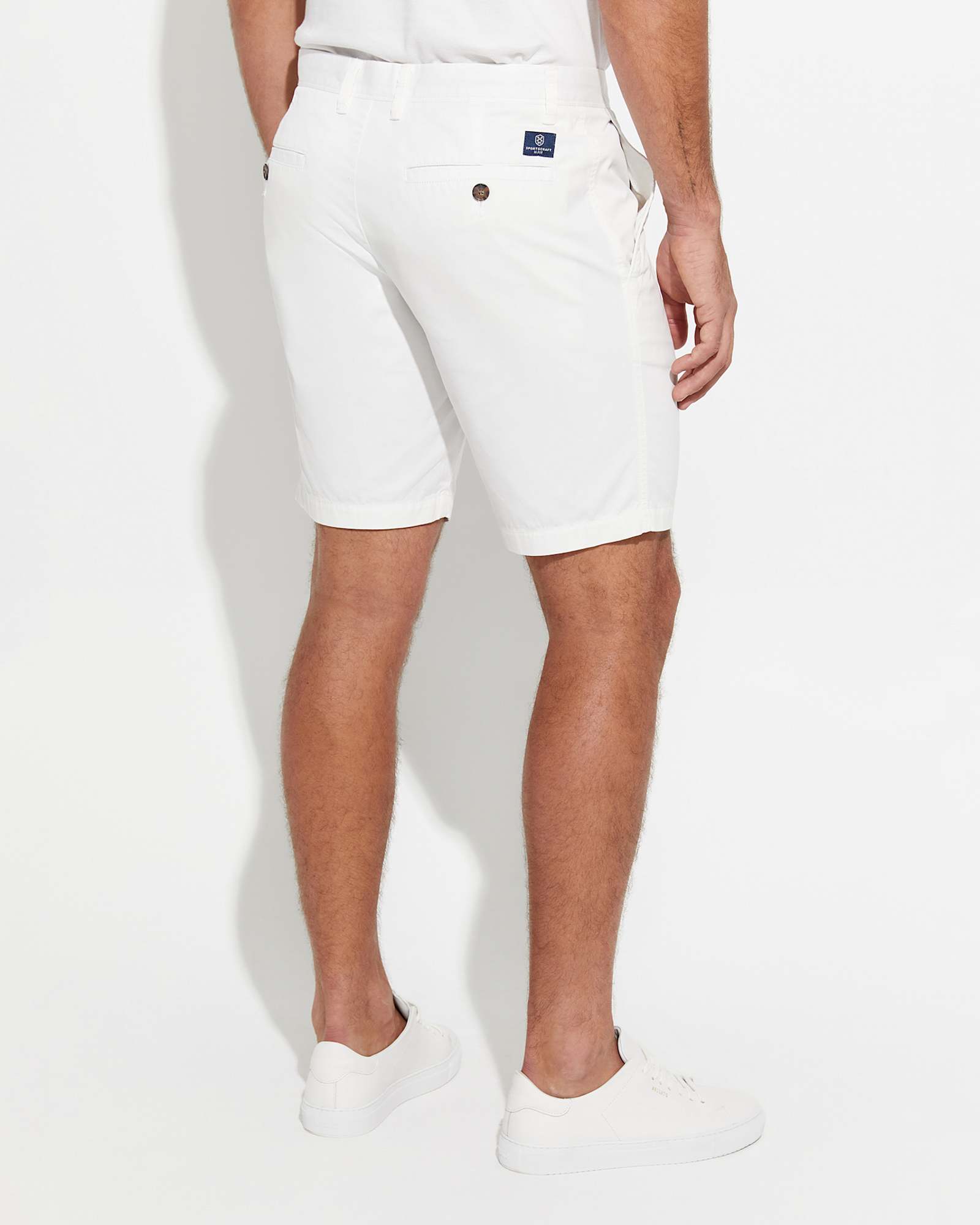 Classic Chino Short in WHITE