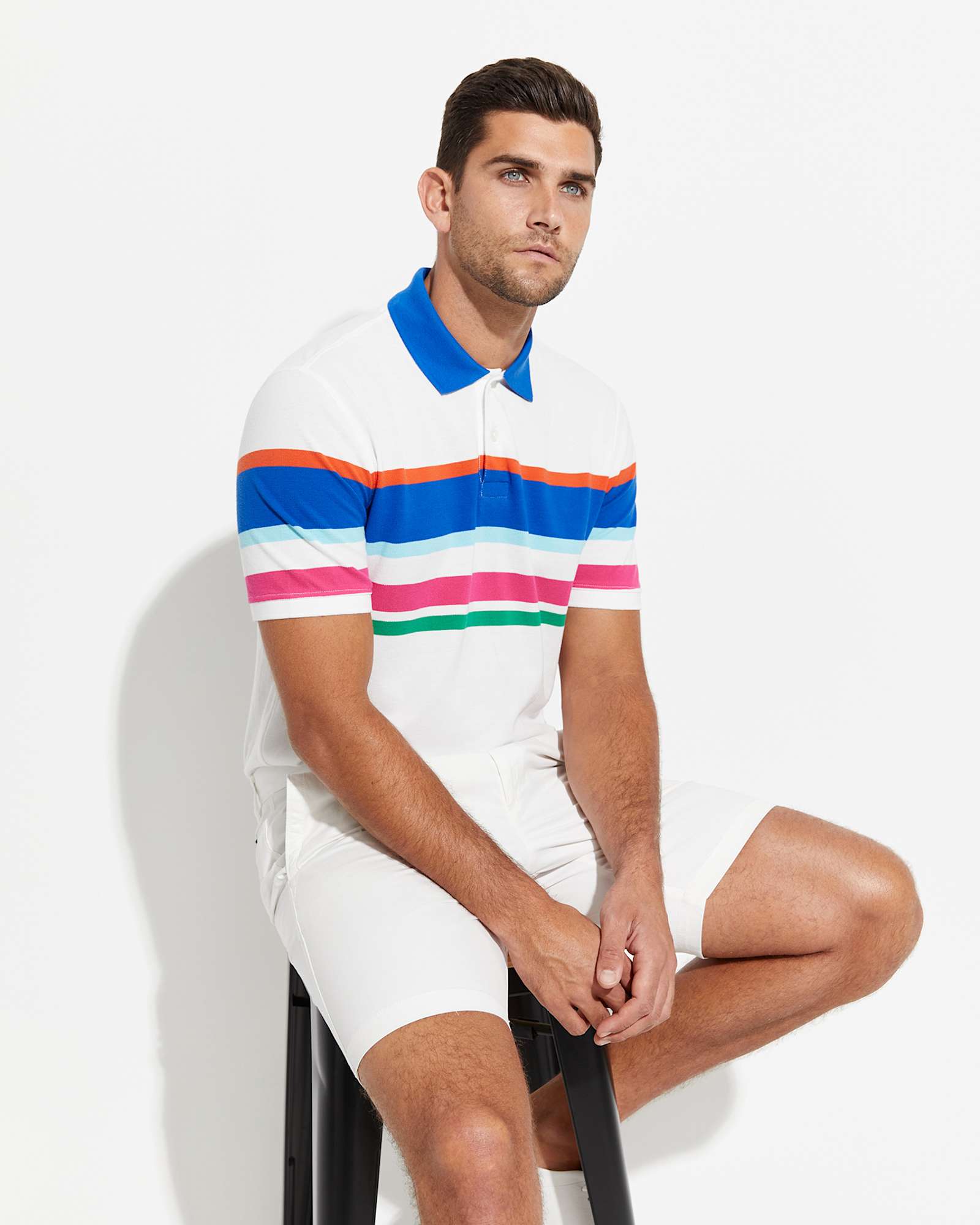 Classic Chino Short in WHITE