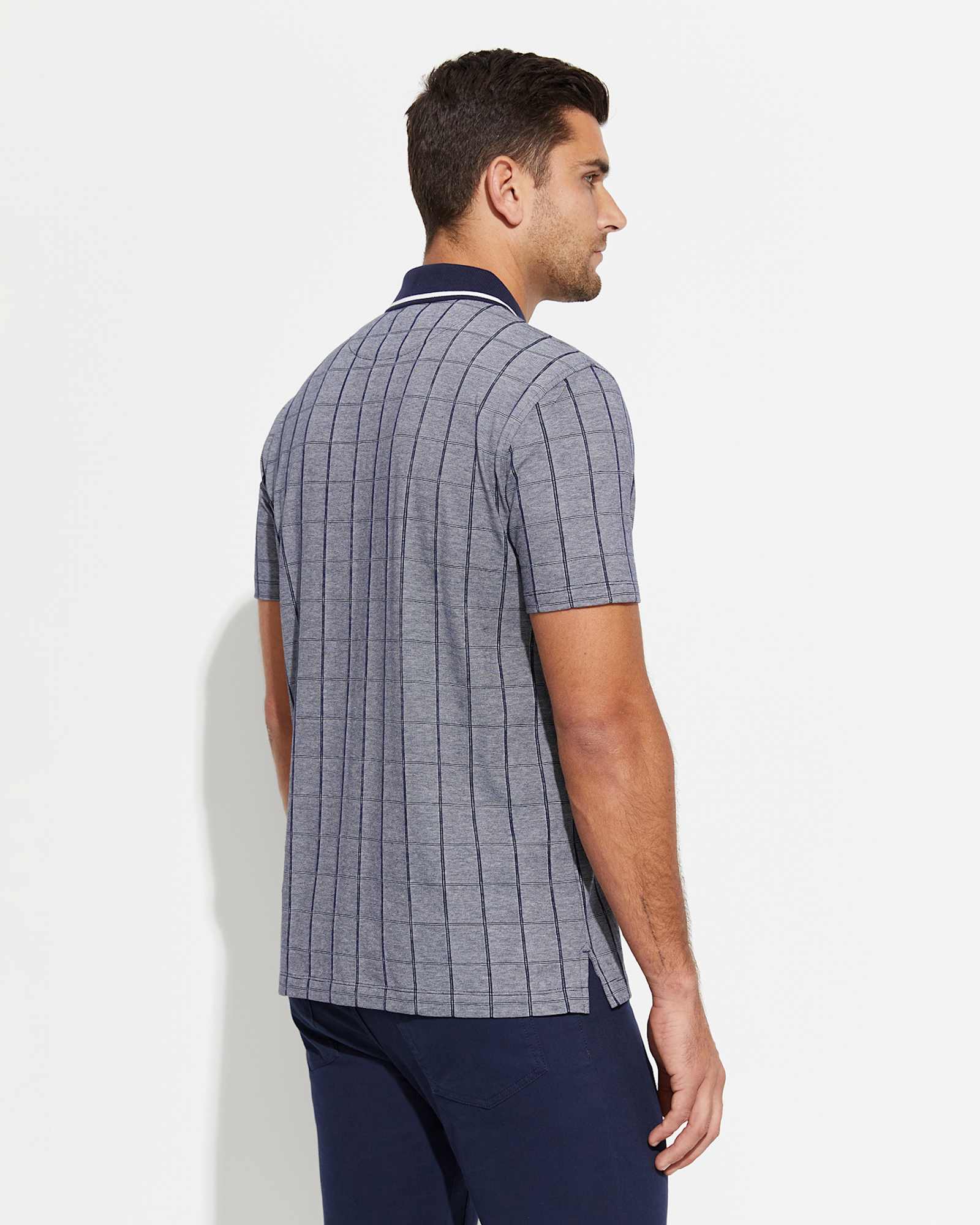 Harbor Polo in BALL POINT BLUE