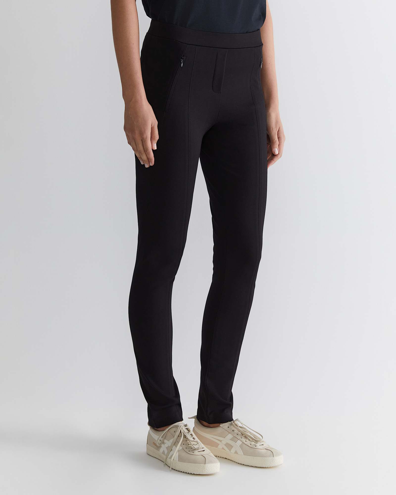 Esme Ponte Pant in BLACK
