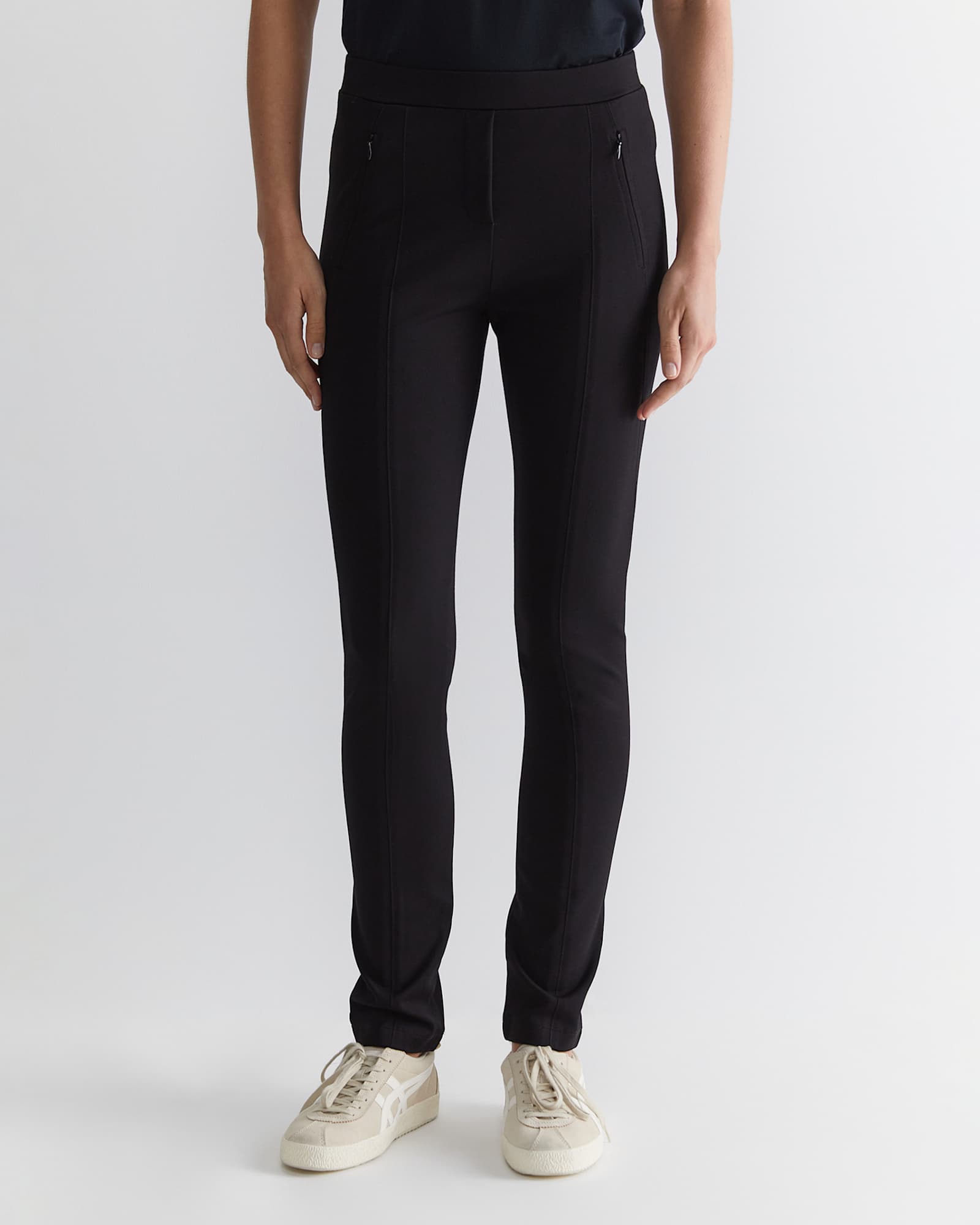 Esme Ponte Pant in BLACK