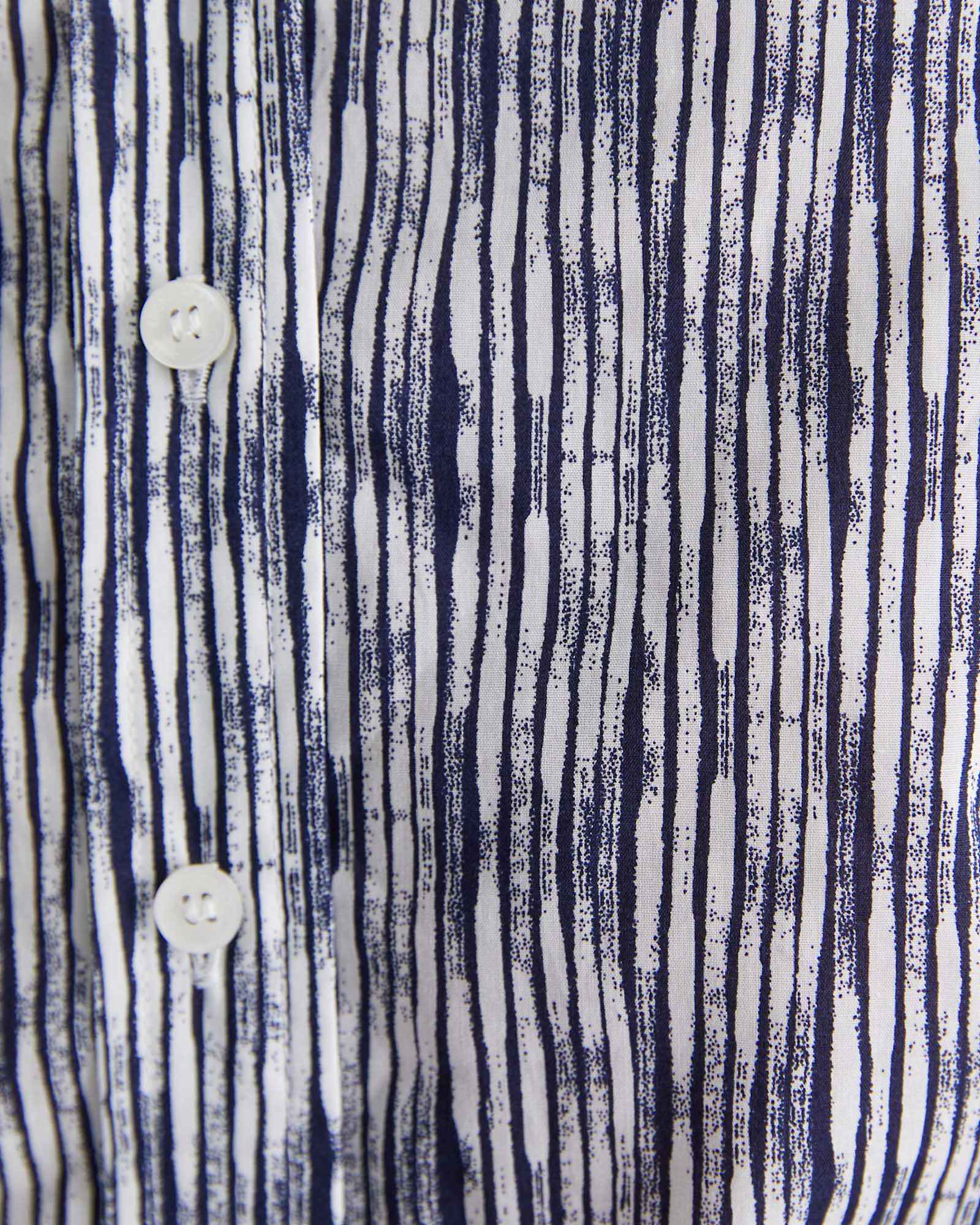 Maya Lily Voile Shirt in BLUE/WHITE
