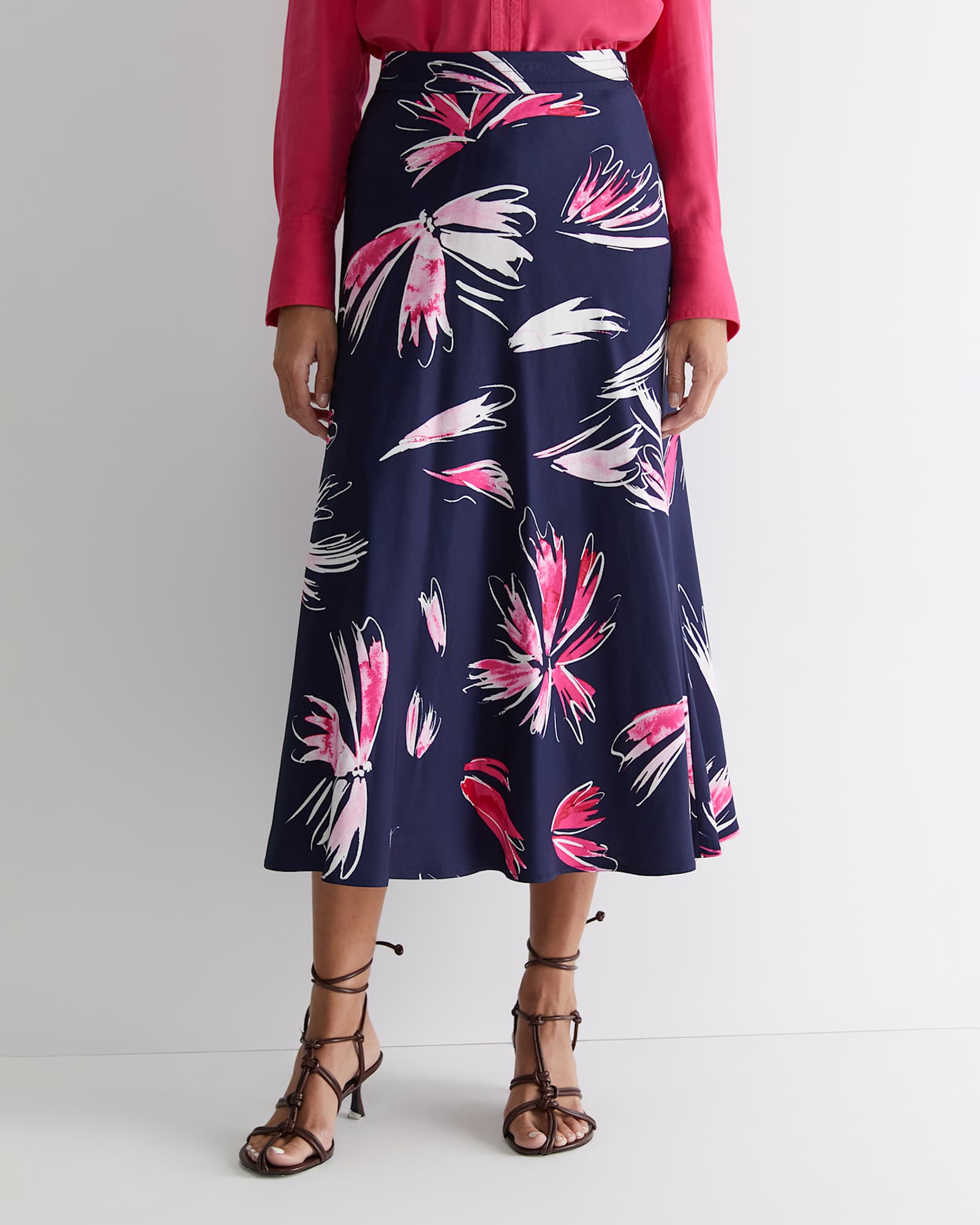 Tarryn Slip Skirt in MULTI