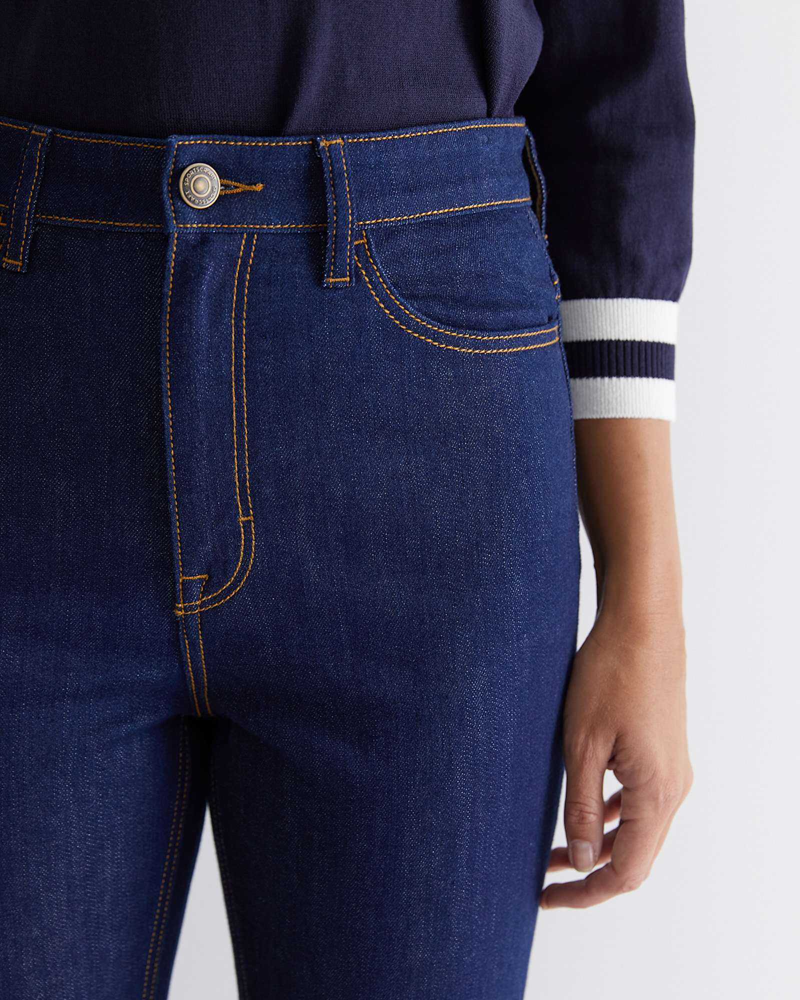 Holly Bootleg Jean in INDIGO