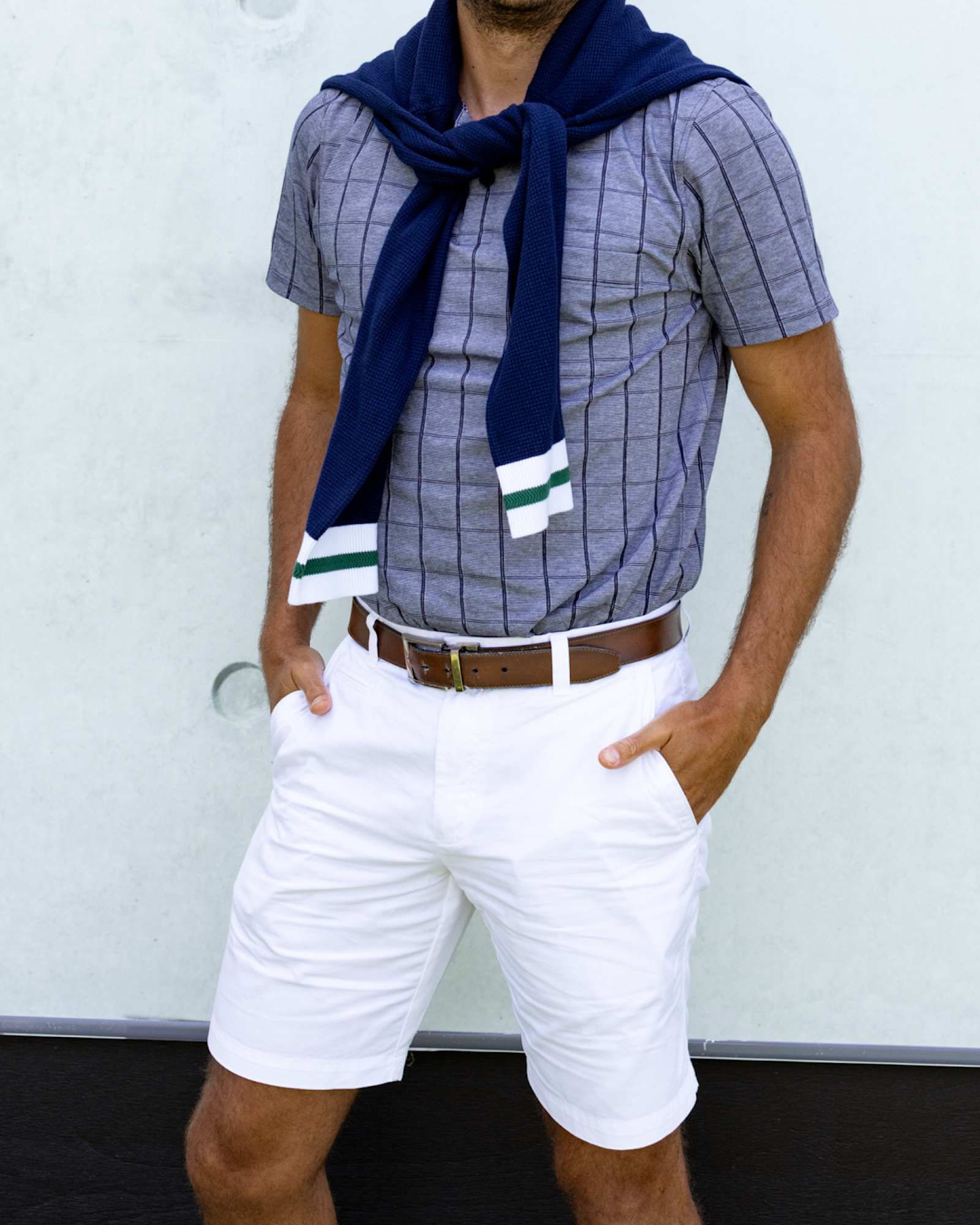 Classic Chino Short in WHITE