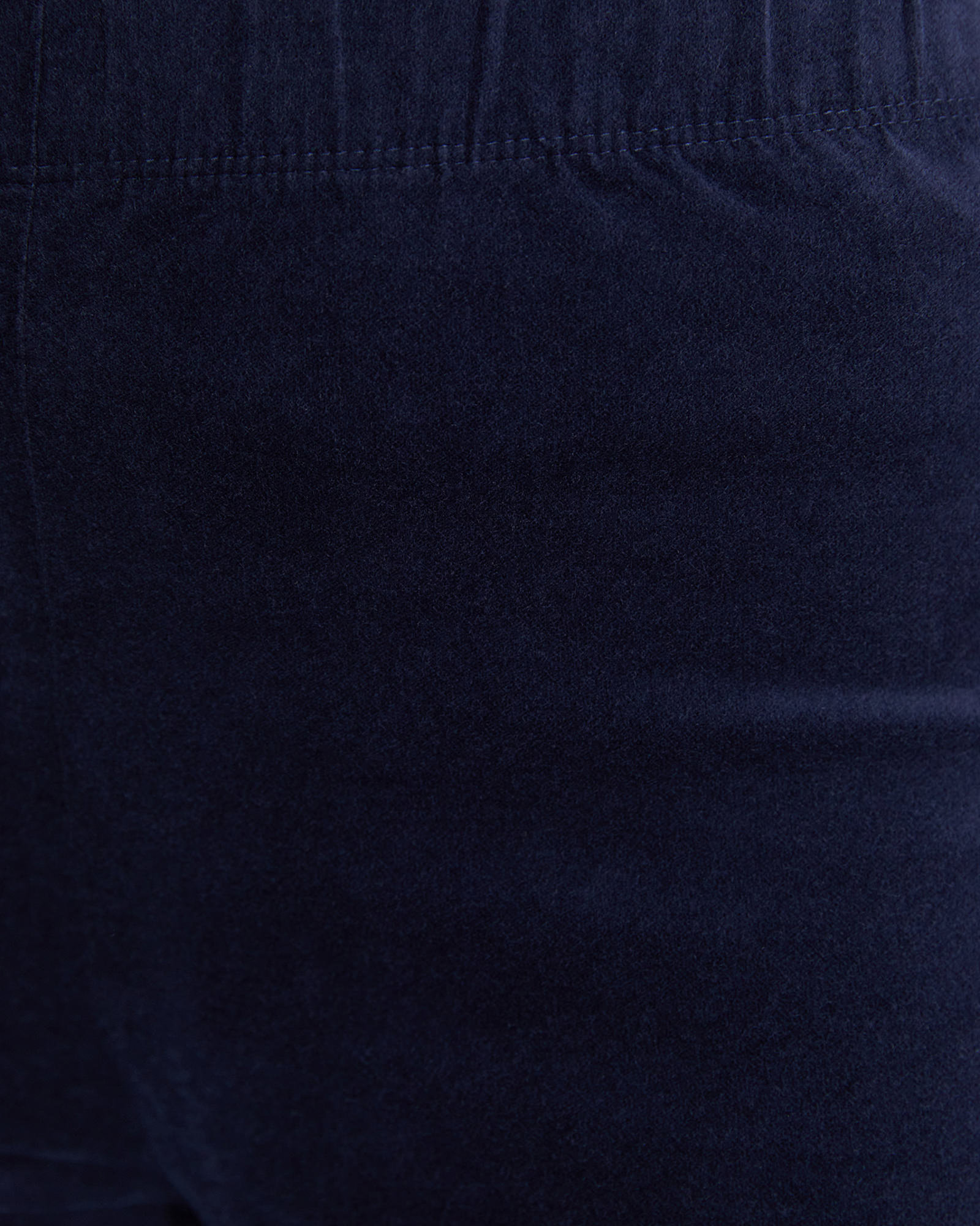 Felicity Velvet Pull On Pant in NAVY