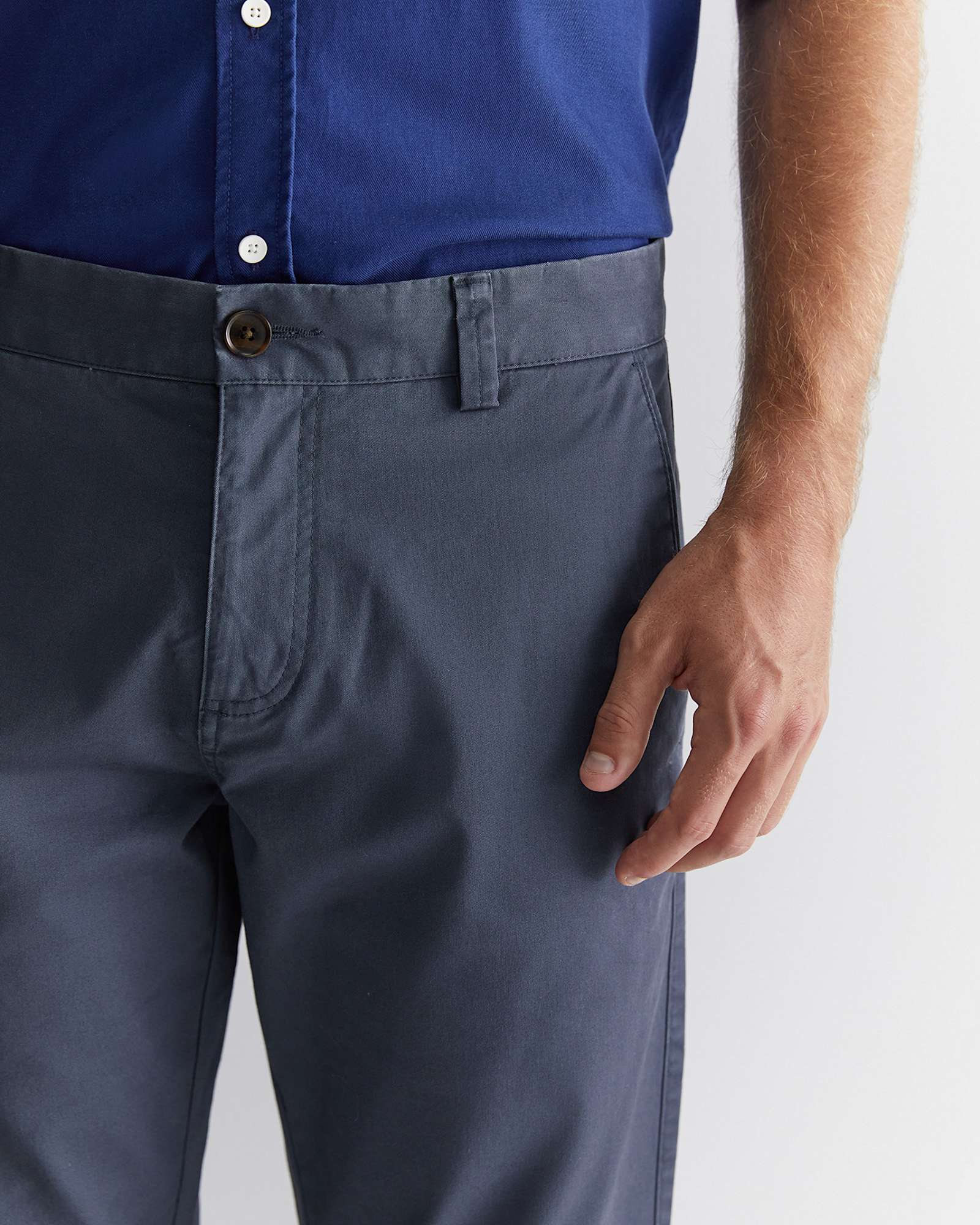 Smith Tapered Chinos in STORM BLUE