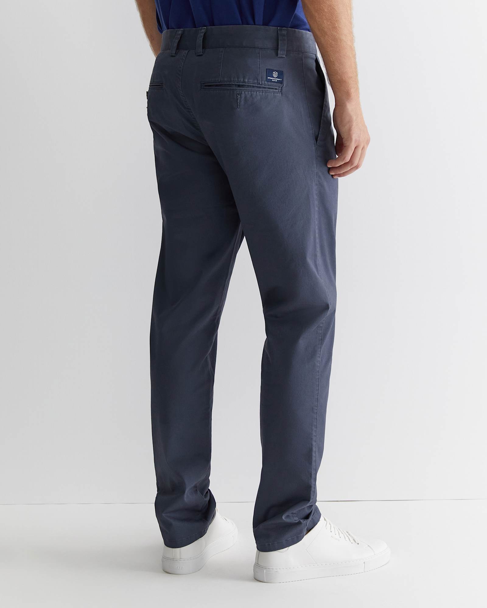 Smith Tapered Chinos in STORM BLUE