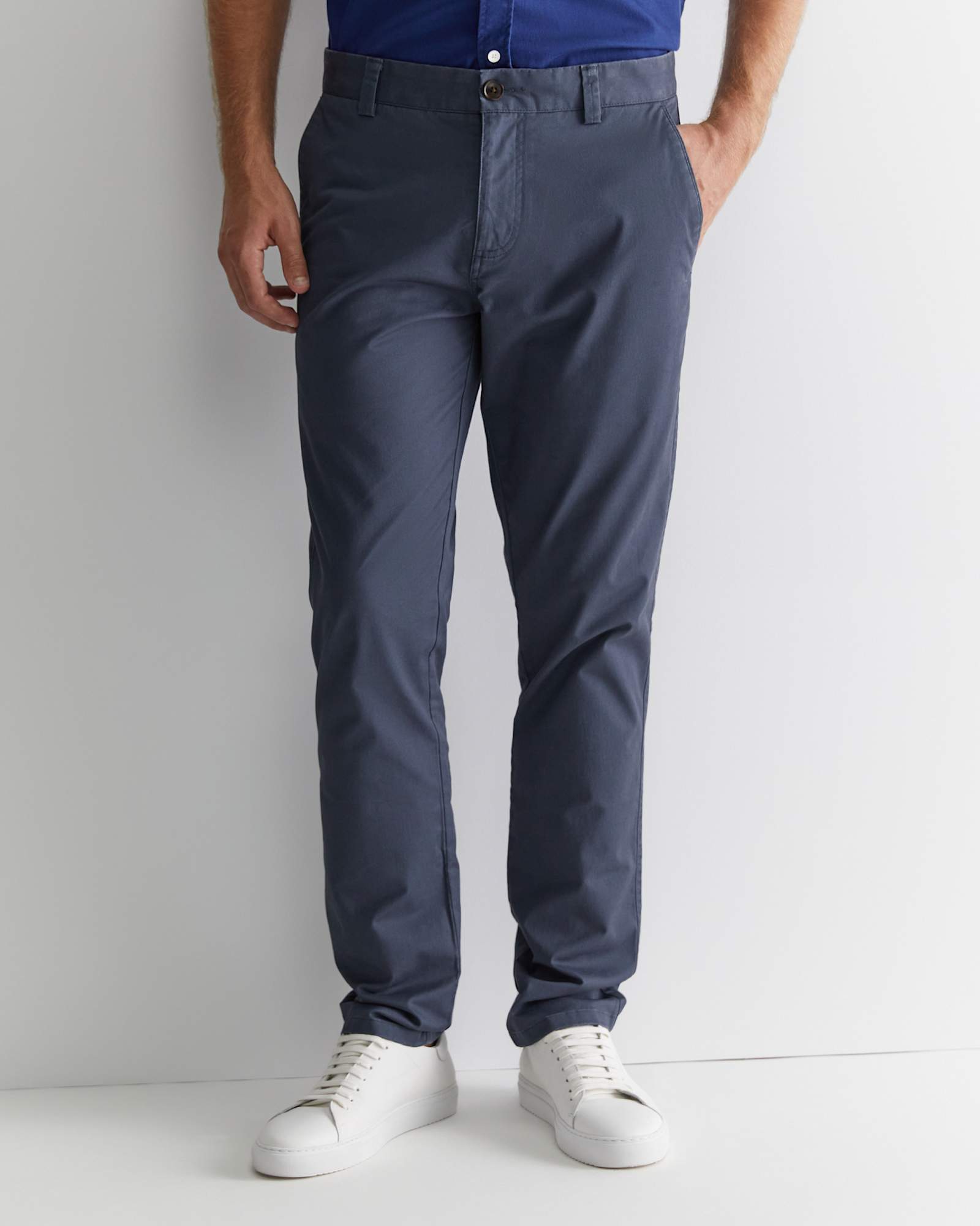 Smith Tapered Chinos in STORM BLUE
