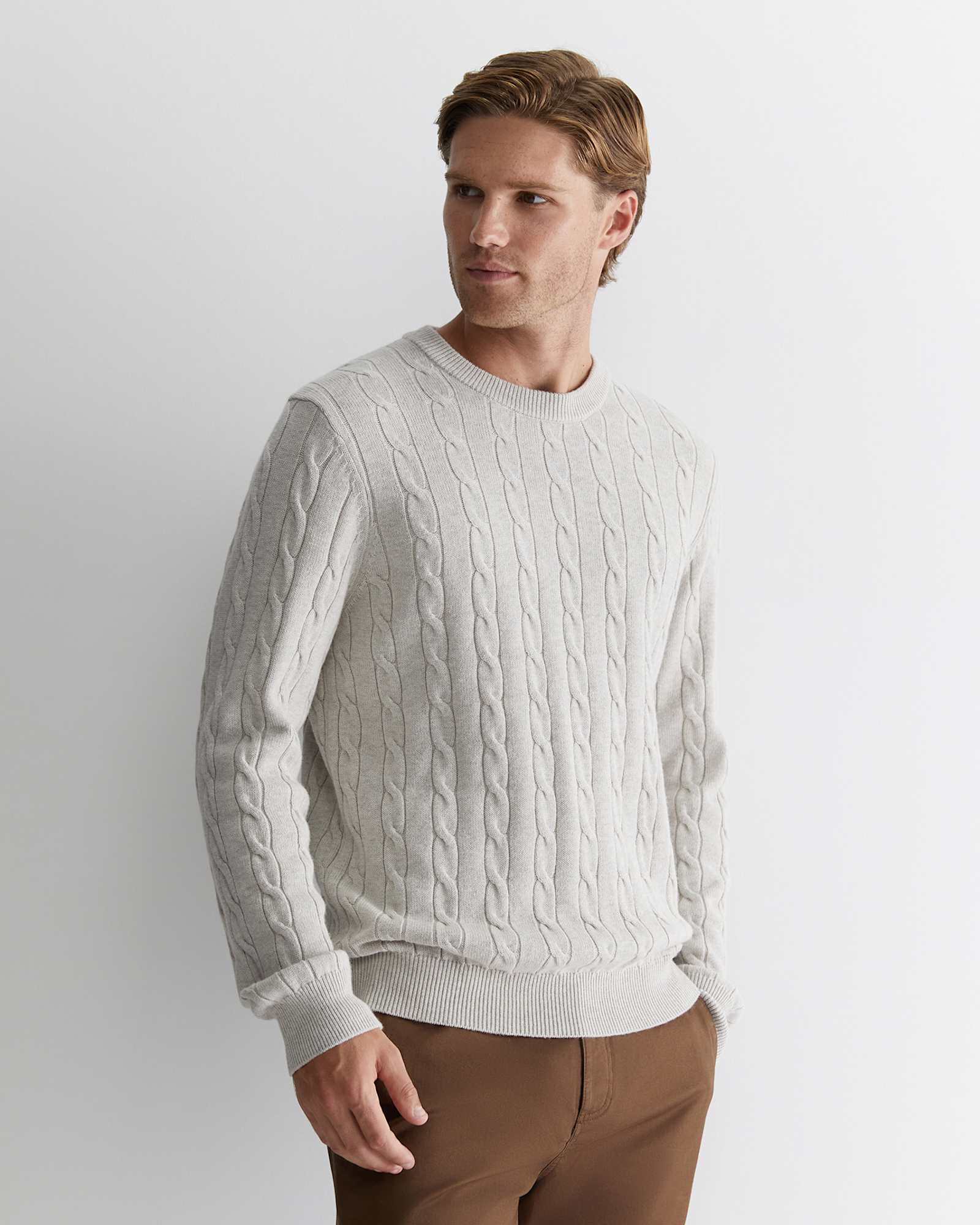 Munro Cable Crew in OATMEAL