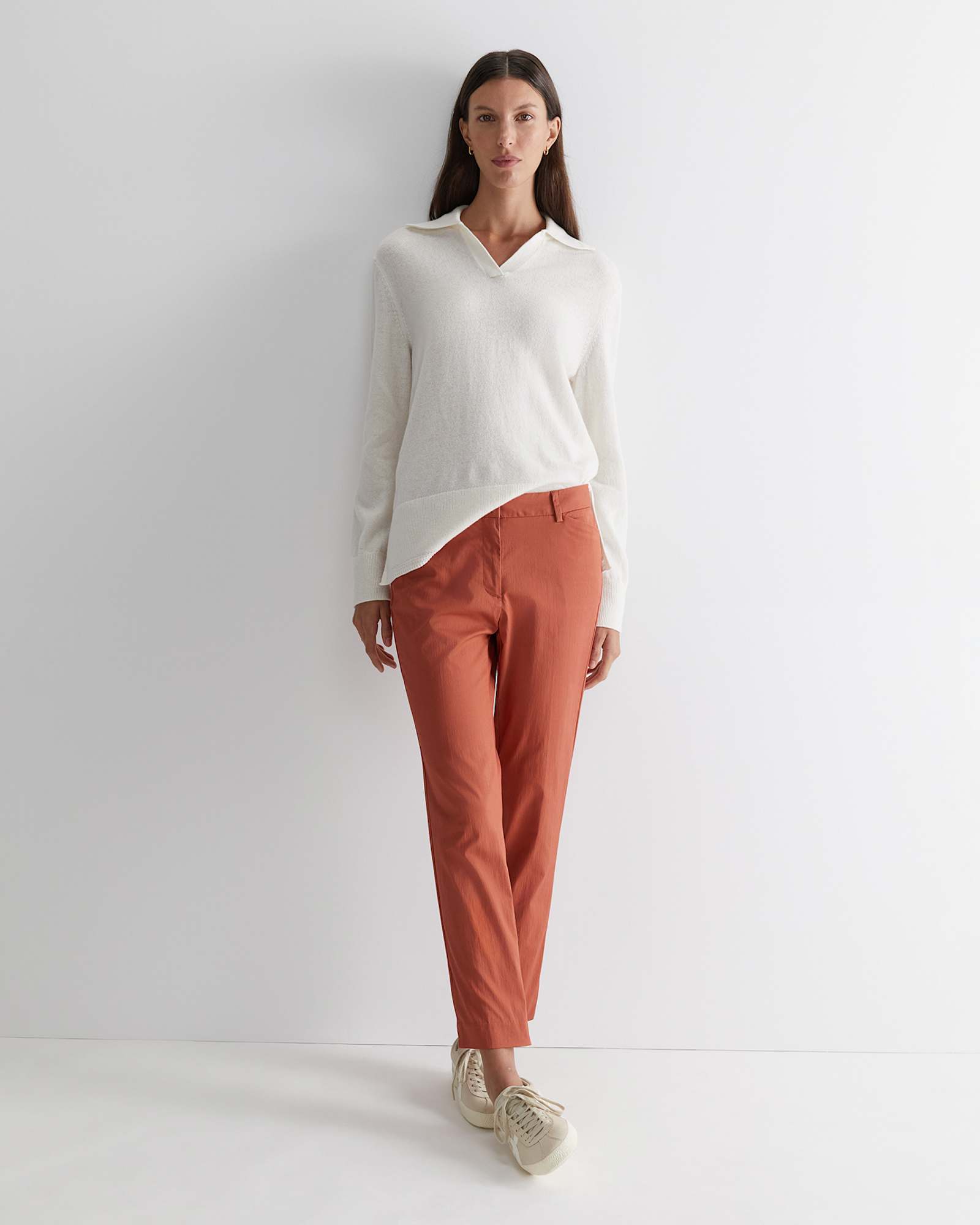 Evie Capri Pant in SIENNA