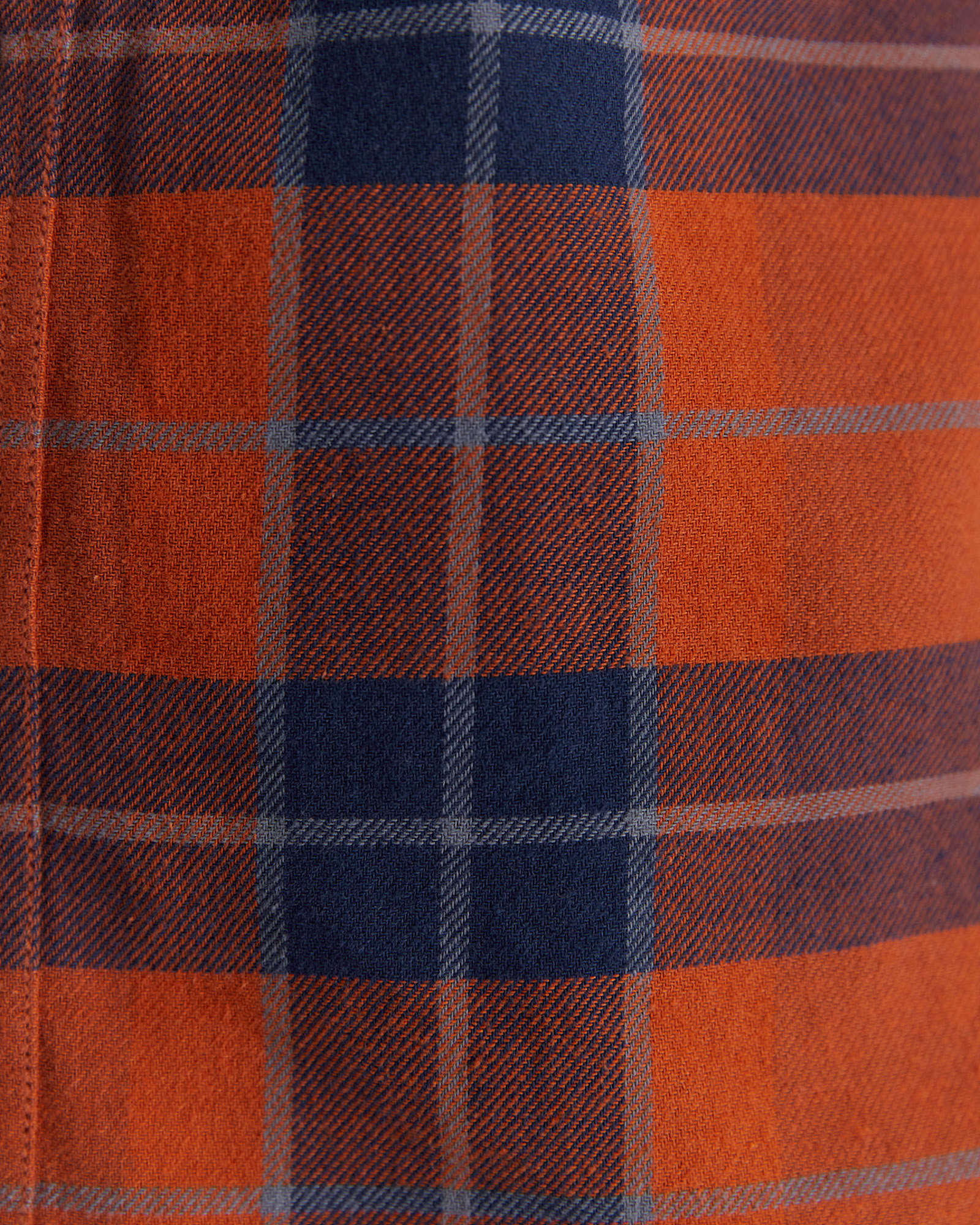 Hindsmarsh Check Shirt in ORANGE