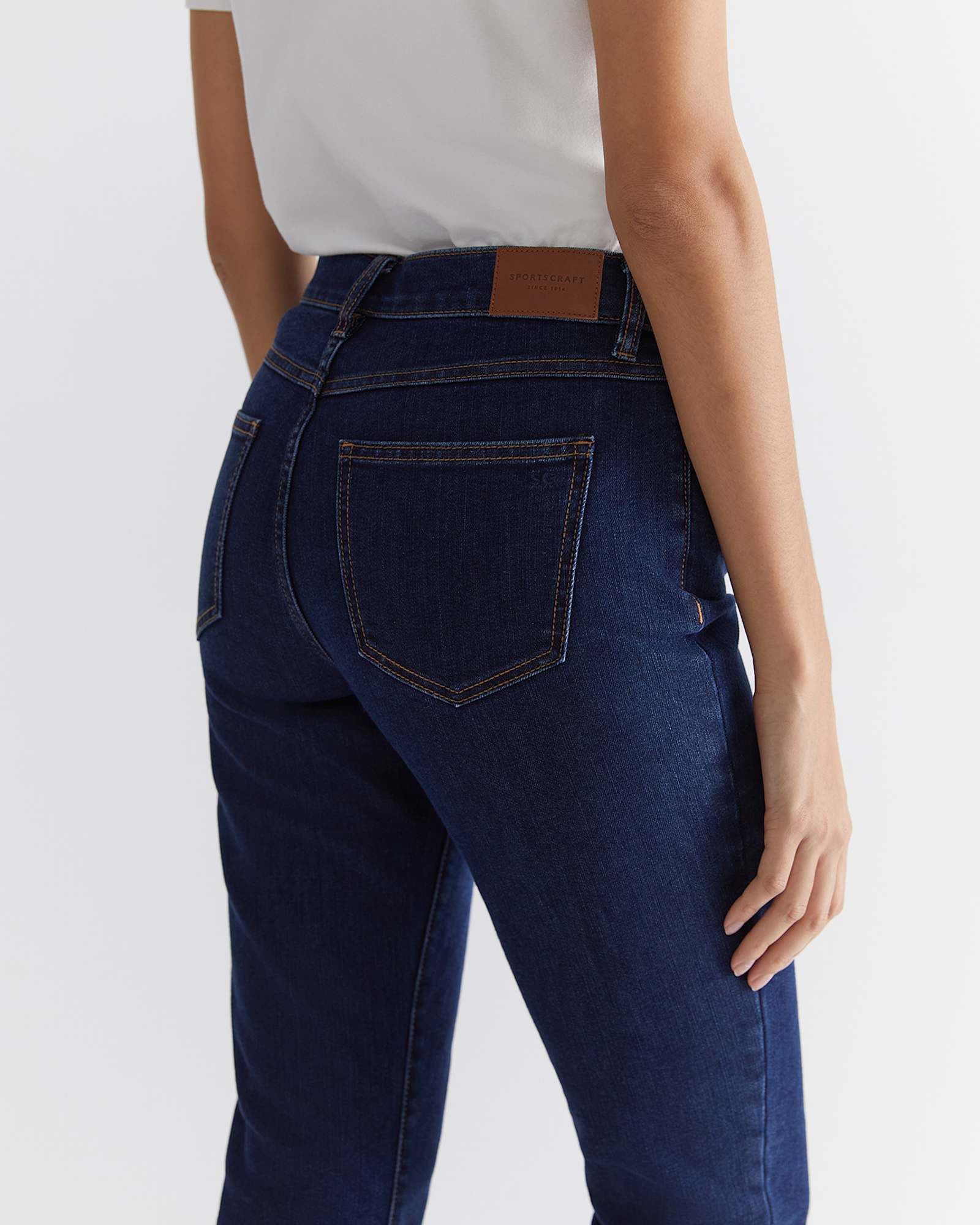 Simone Straight Jean in INDIGO