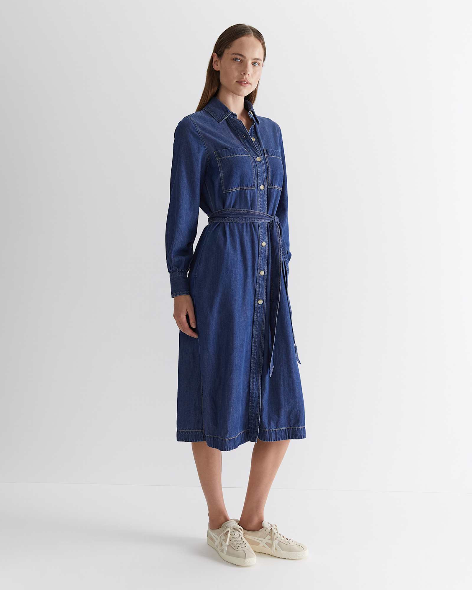 Tuva Denim Dress in DENIM