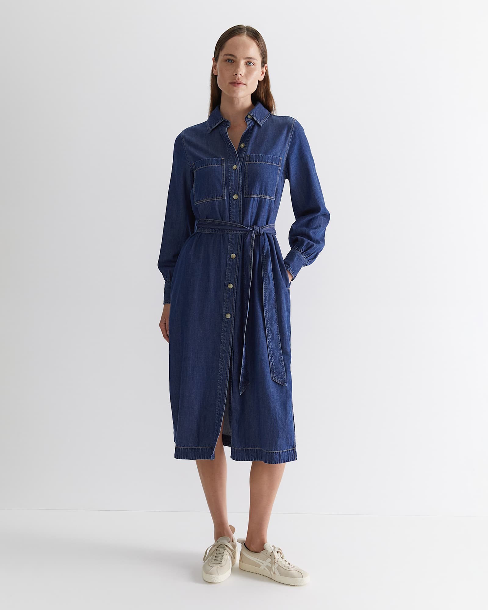 Tuva Denim Dress in DENIM