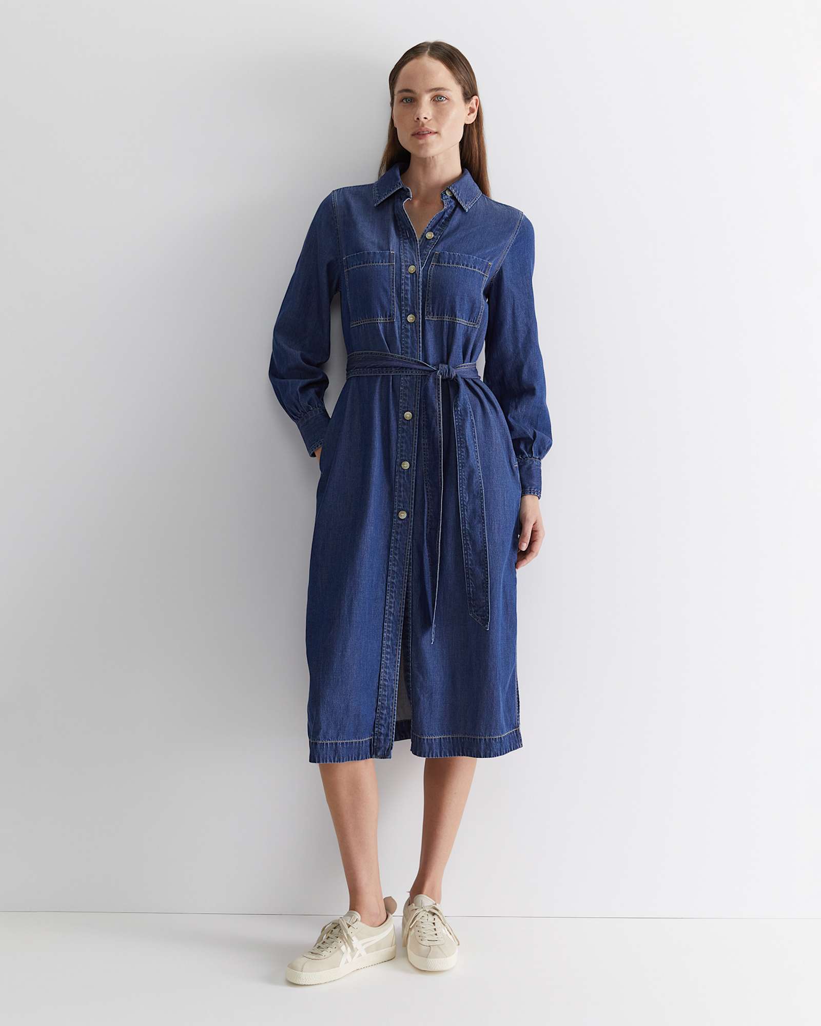 Tuva Denim Dress in DENIM