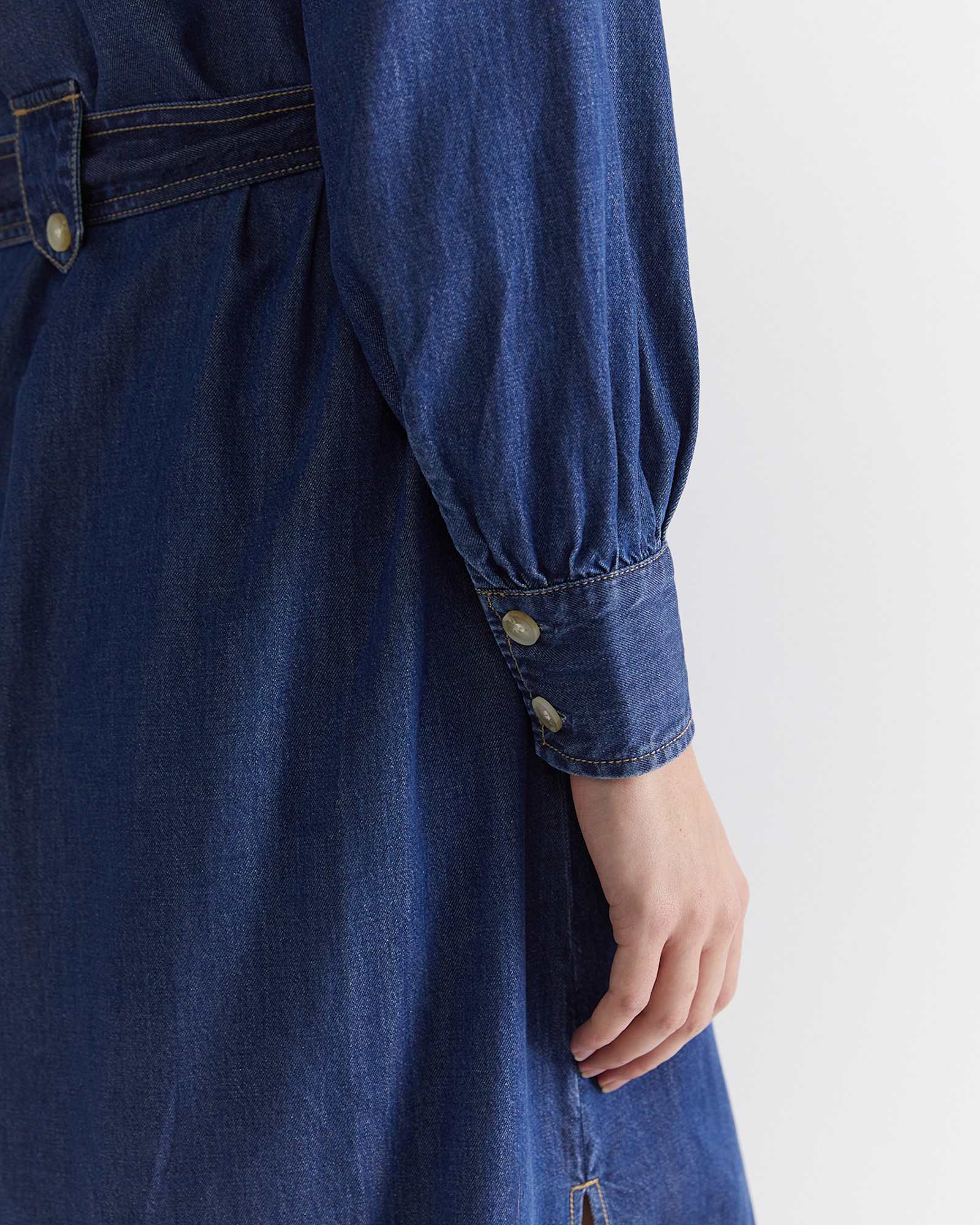 Tuva Denim Dress in DENIM