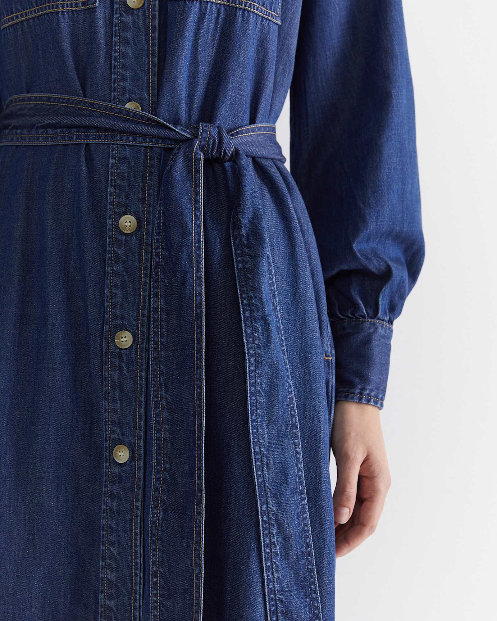 Tuva Denim Dress in DENIM