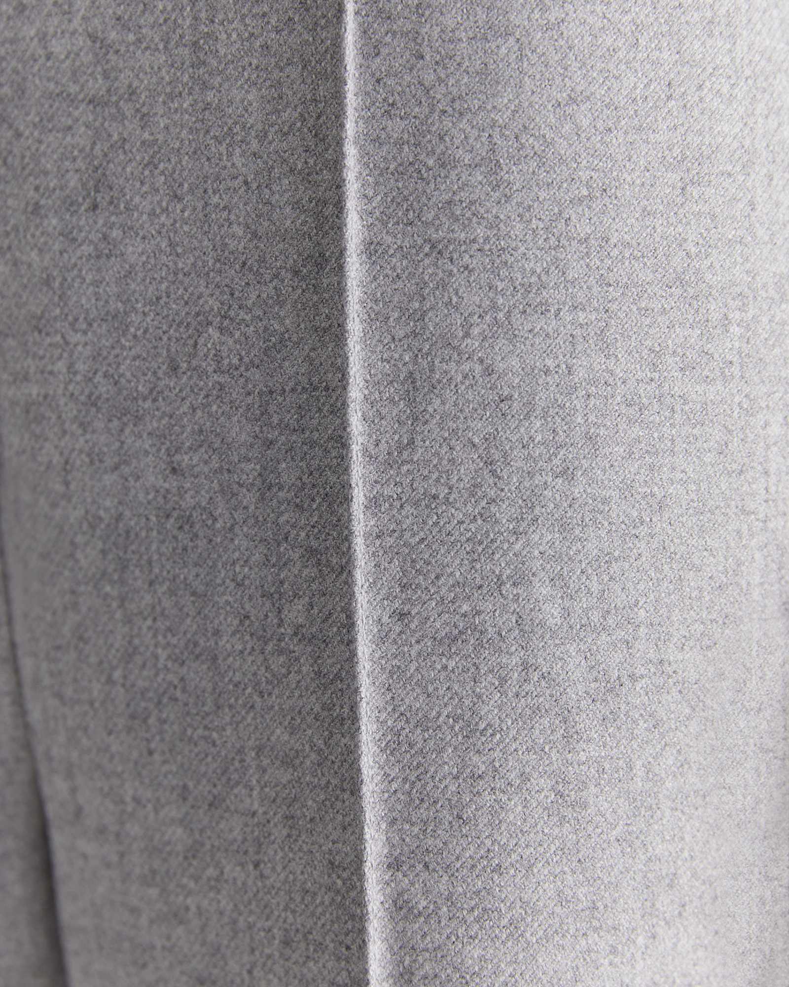 Frankie Twill Straight Pant in SILVER MELANGE