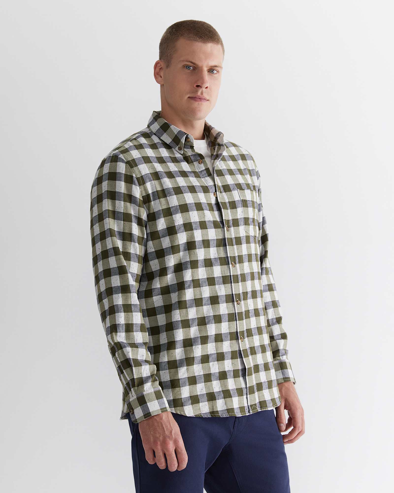 Bowman Shirt in MOSS