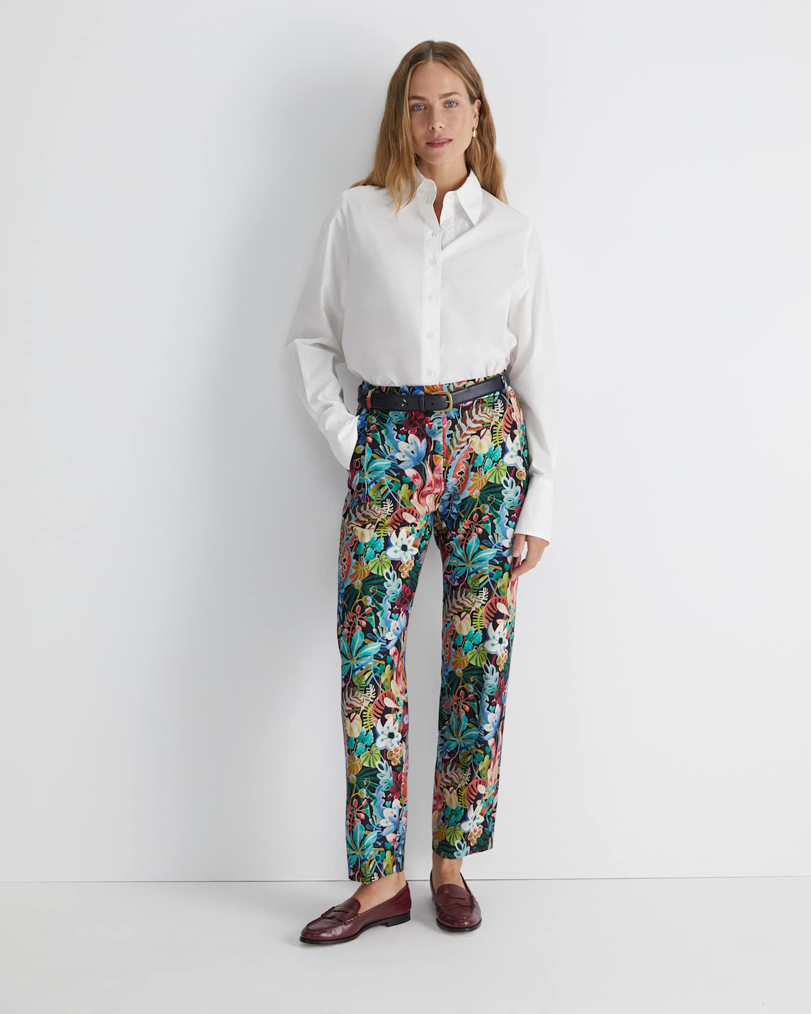 Jungle Liberty Wool Pant in MULTI