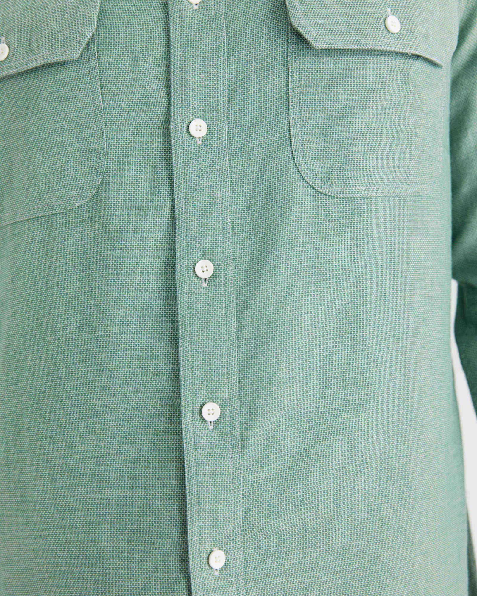 Mclure Long Sleeve Shirt in SAGE