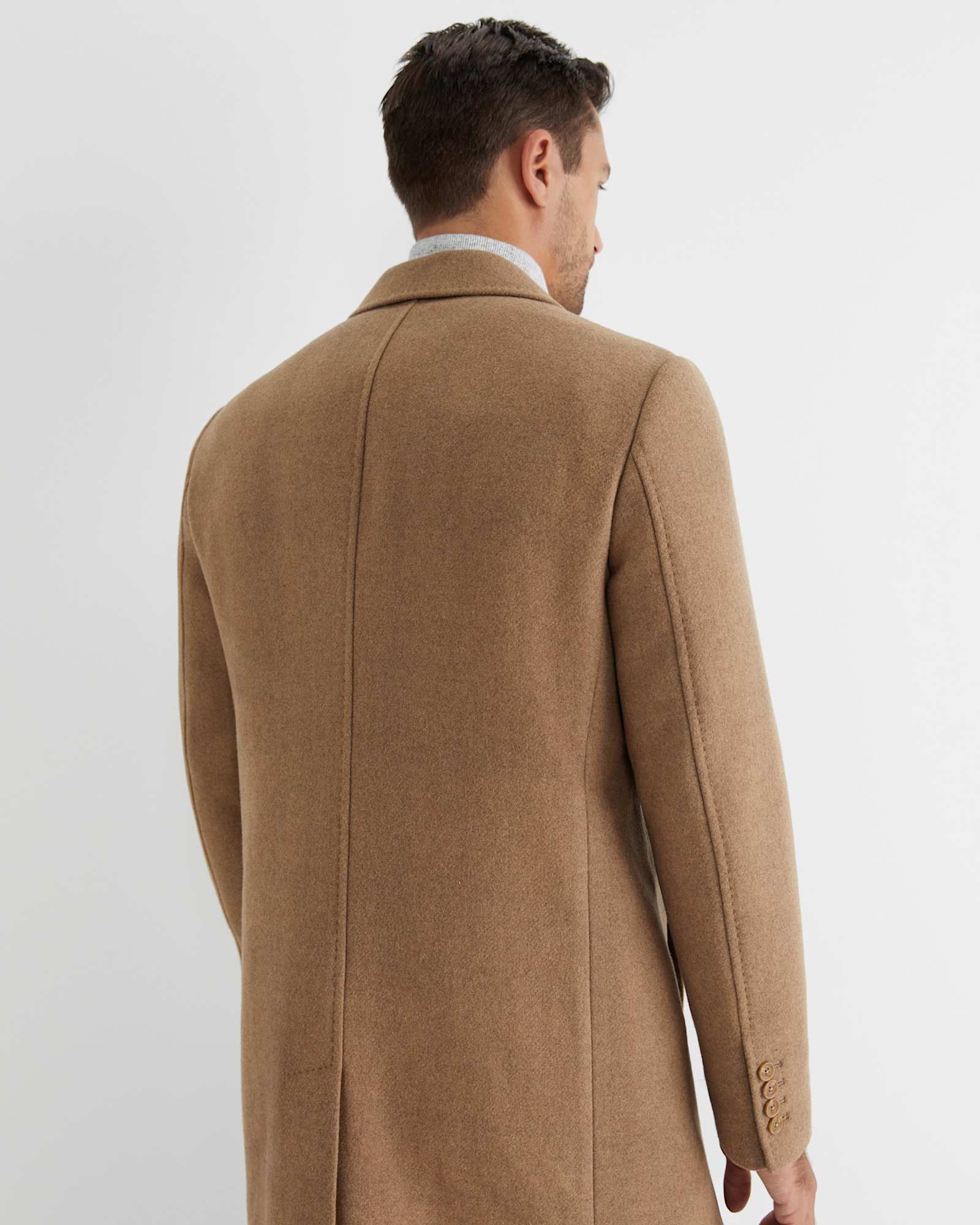 Clayton Melton Wool Jacket in CAMEL