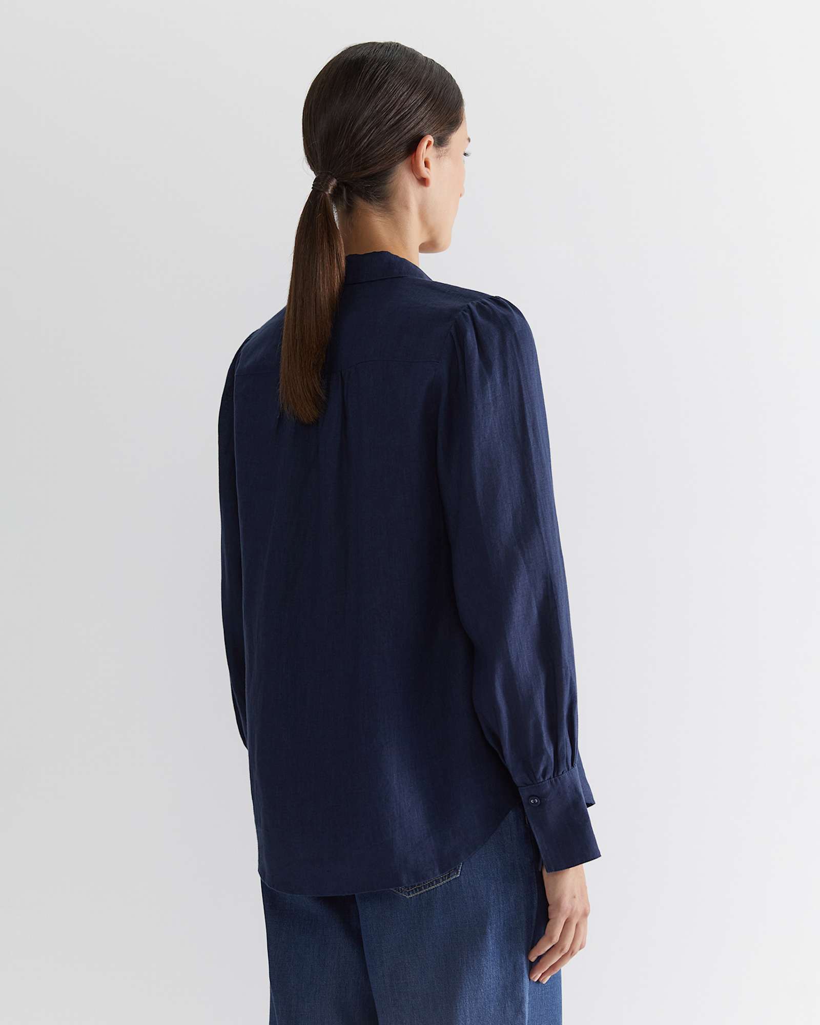 Amy Blouse in NAVY