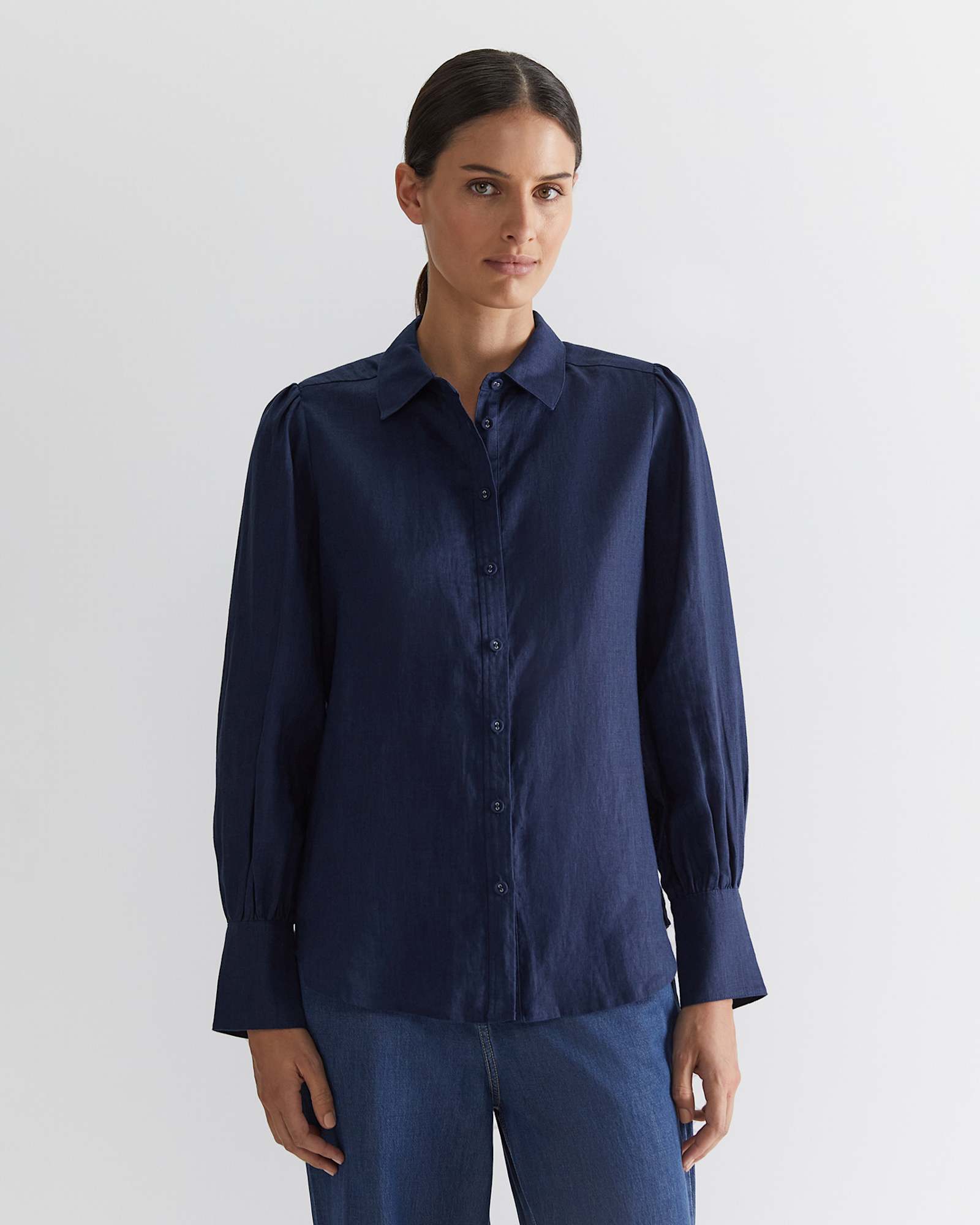 Amy Blouse in NAVY