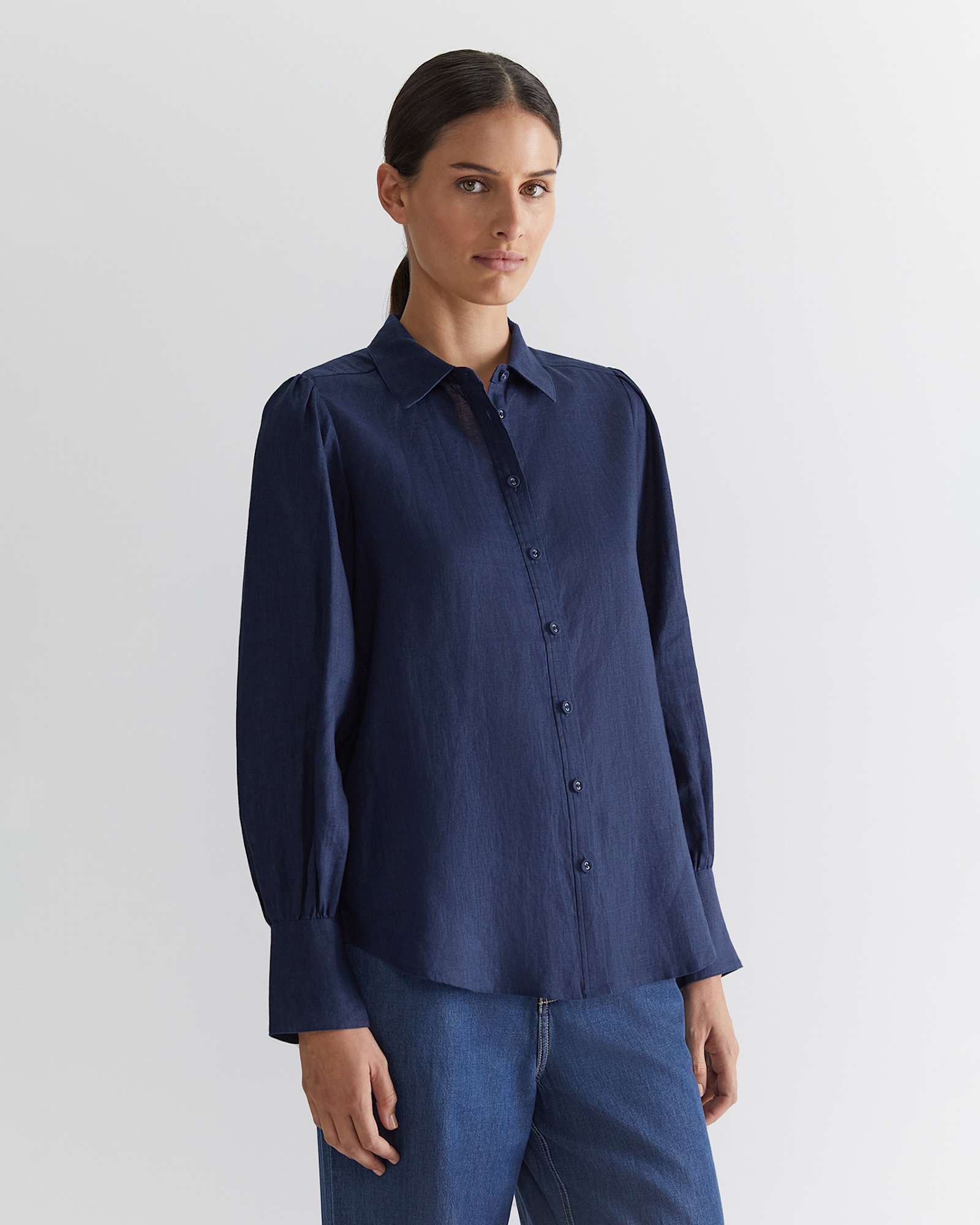 Amy Blouse in NAVY
