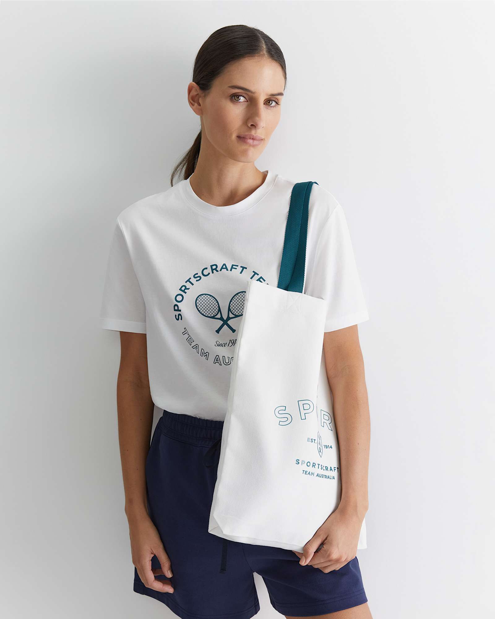 Club Sport Tote in TEAL