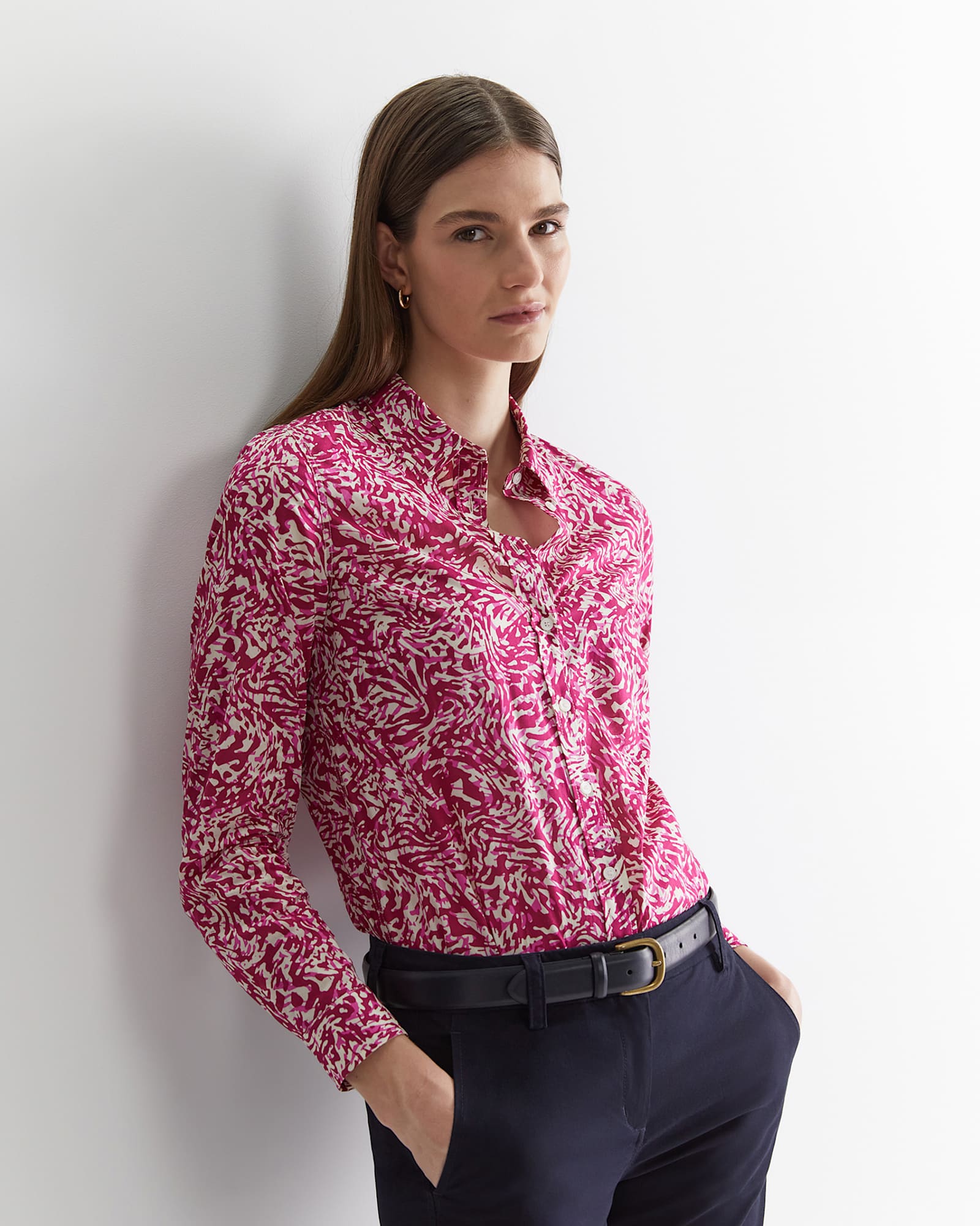 Tilly Lily Voile Shirt in MULTI