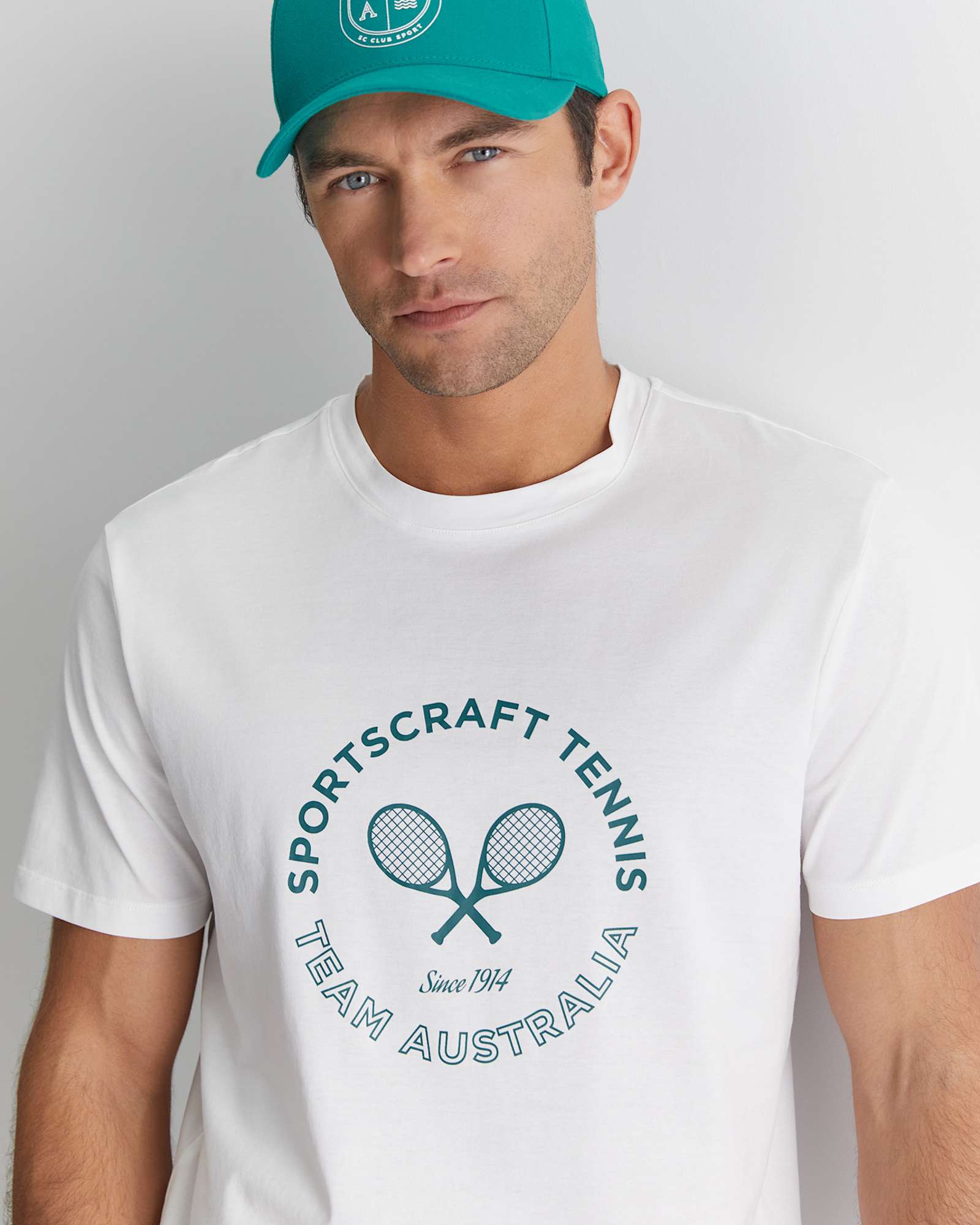 SC Unisex Supporter Tee in WHITE
