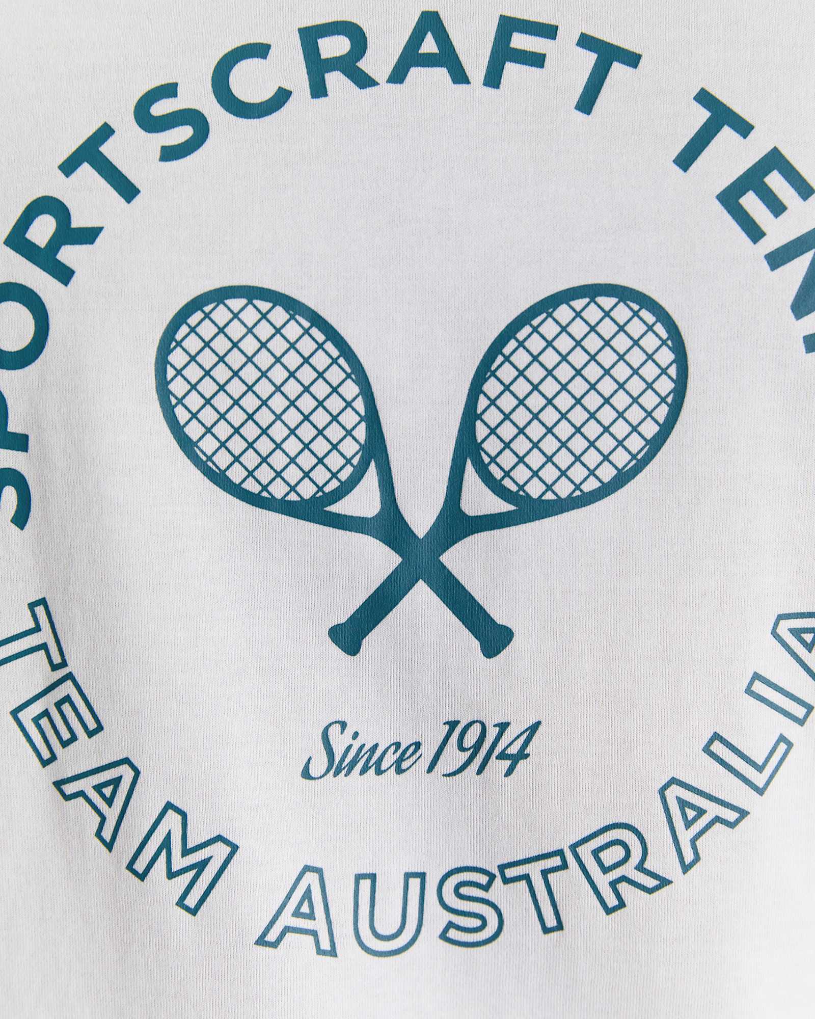 SC Unisex Supporter Tee in WHITE