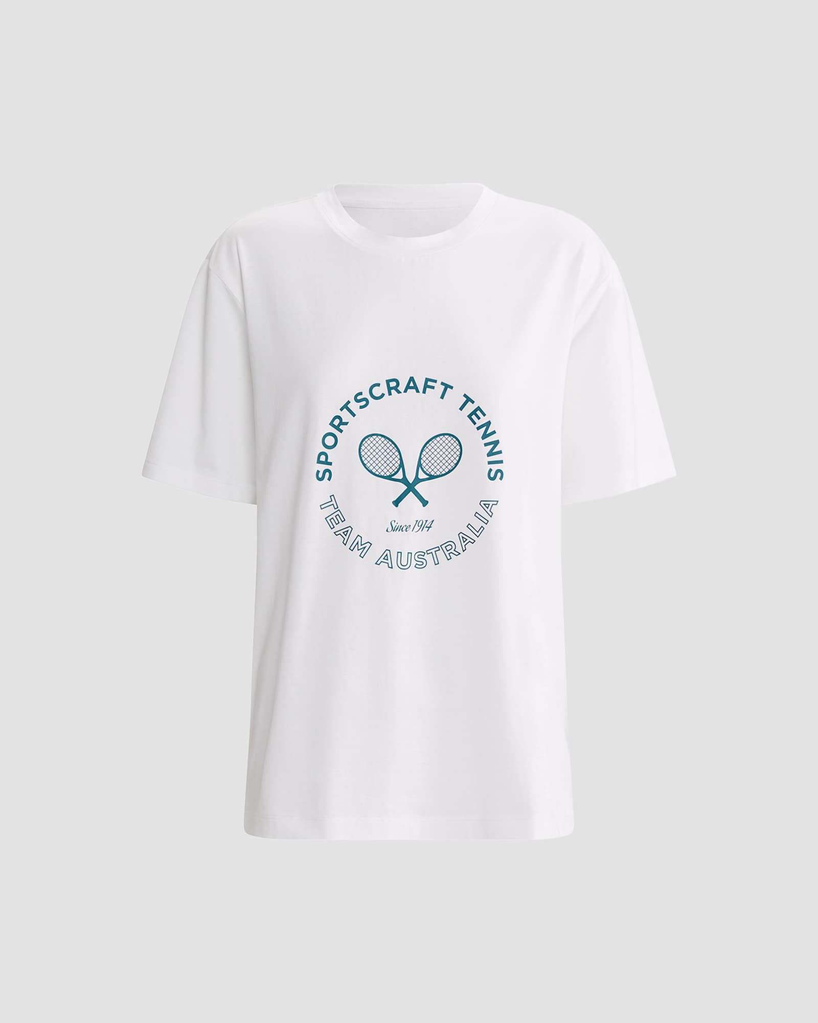 SC Unisex Supporter Tee in WHITE