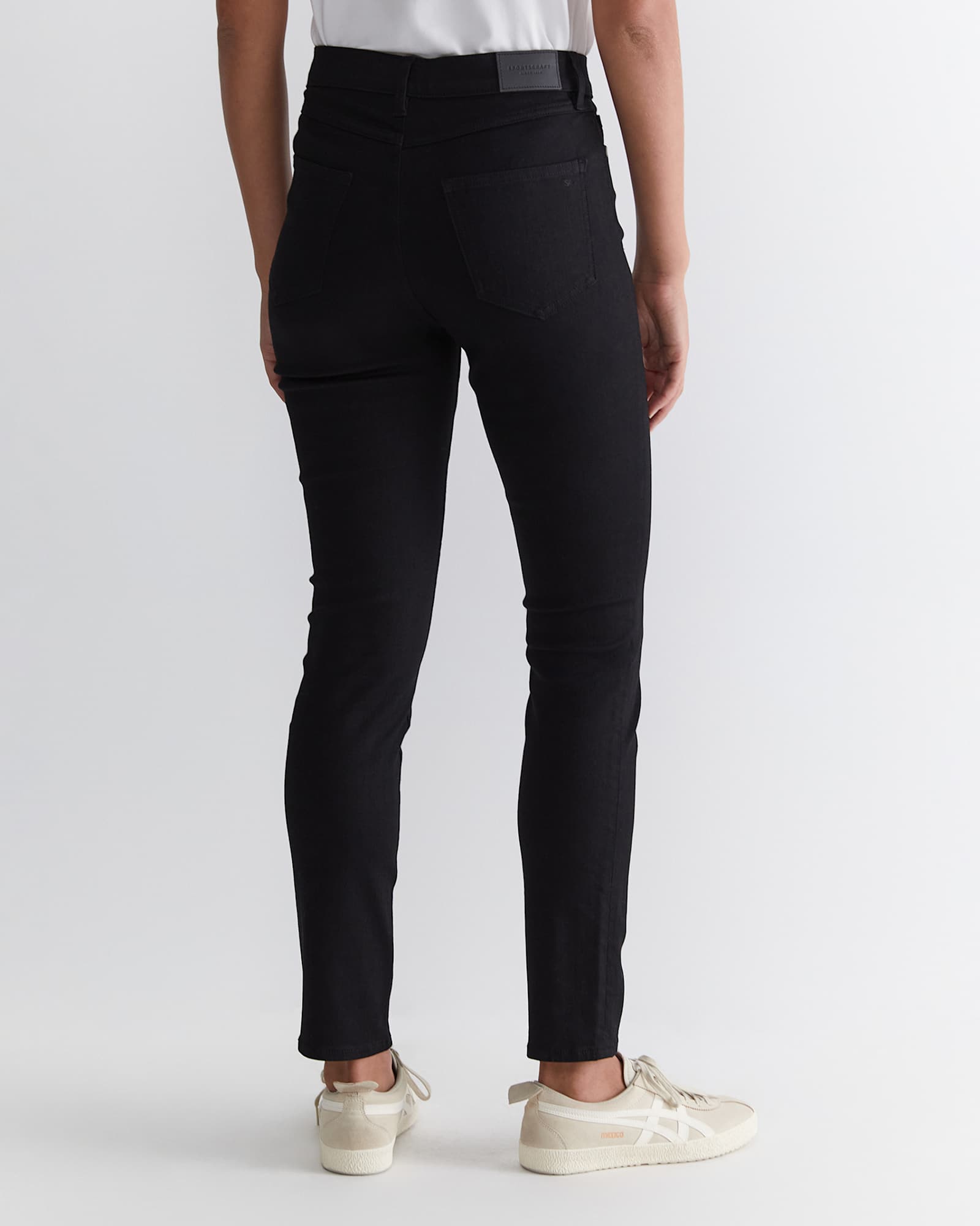 Jackie High Waist Skinny Jean in BLACK