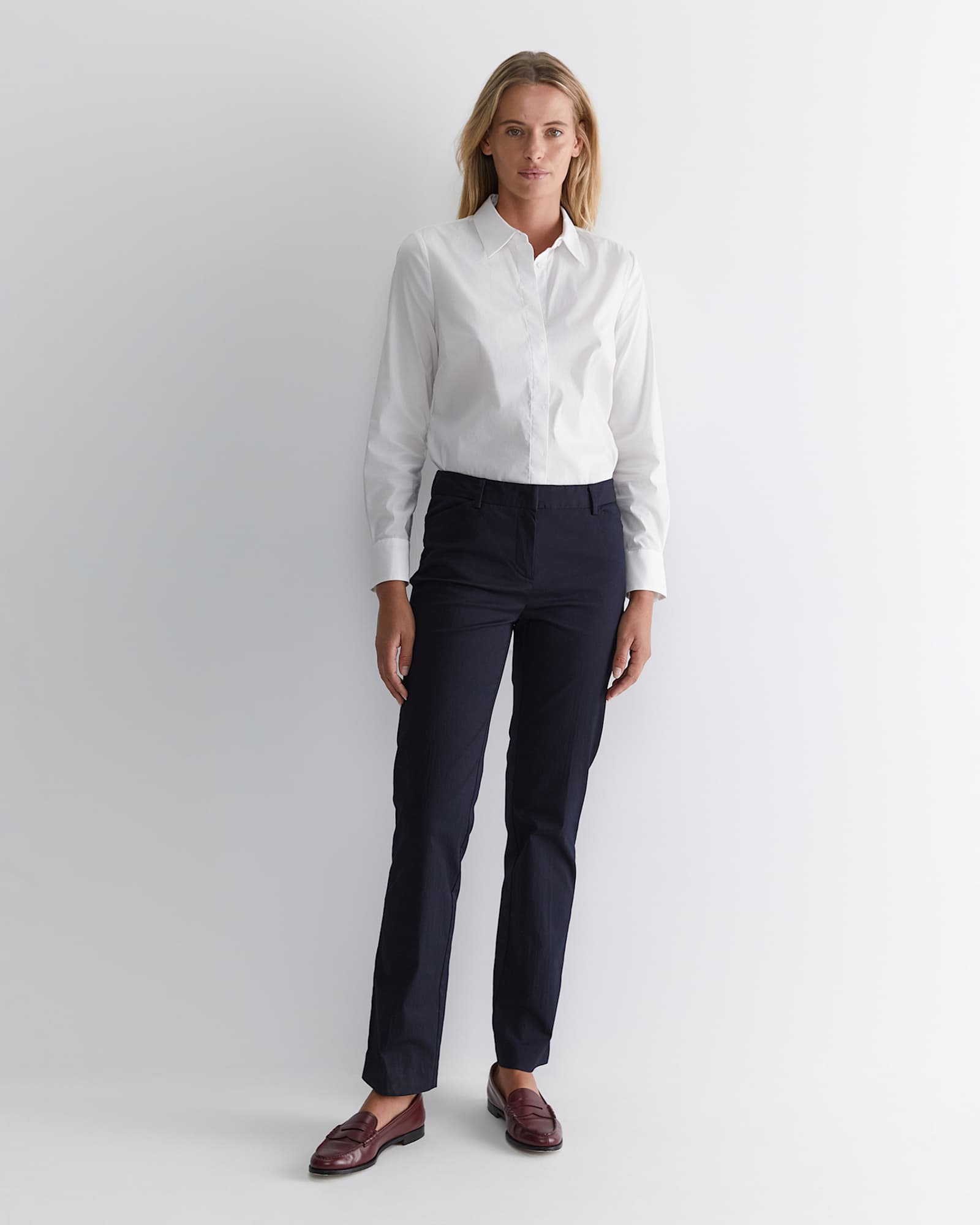 Eva Full Length Pant in CLASSIC NAVY