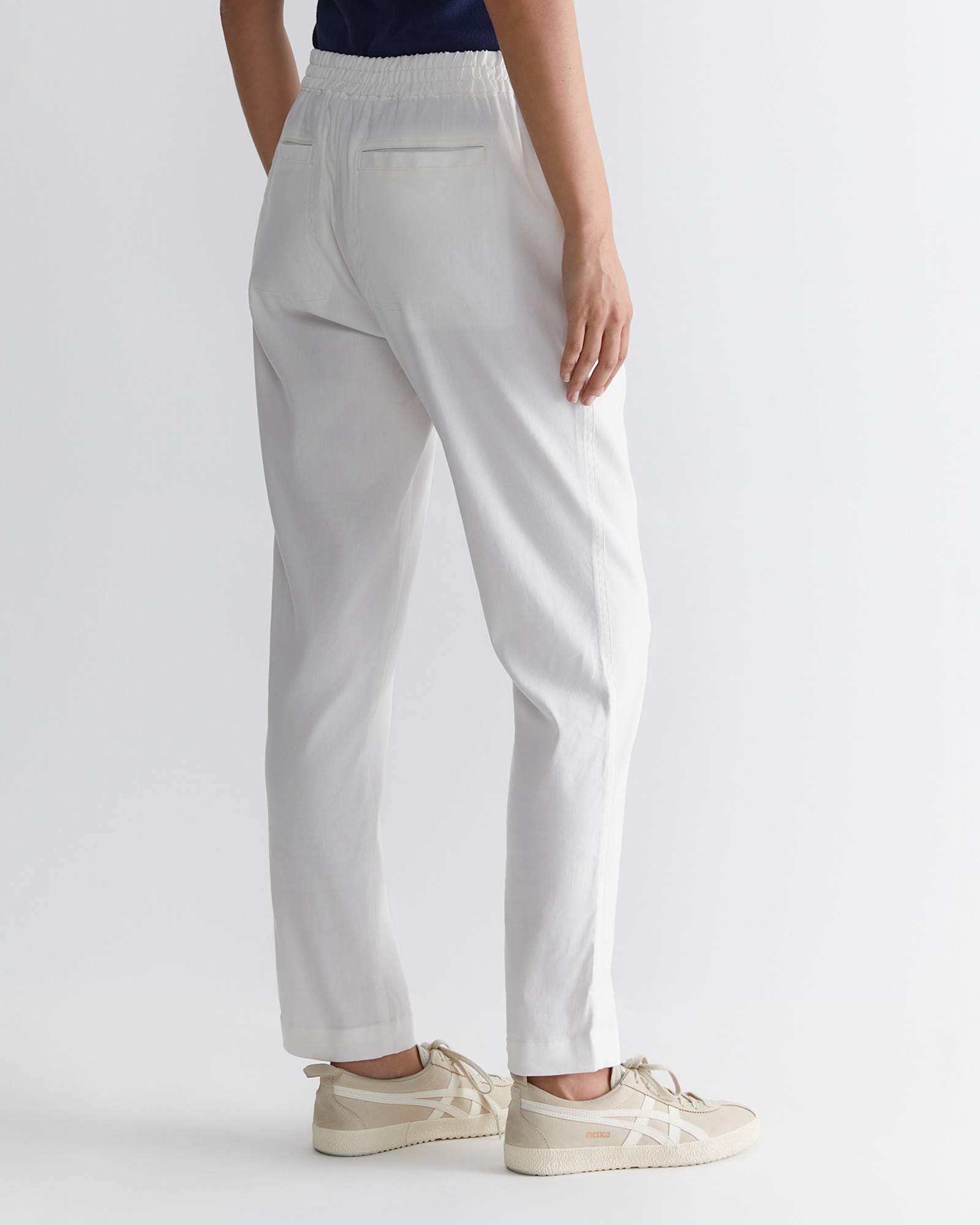 Rosa Linen Pant in WHITE