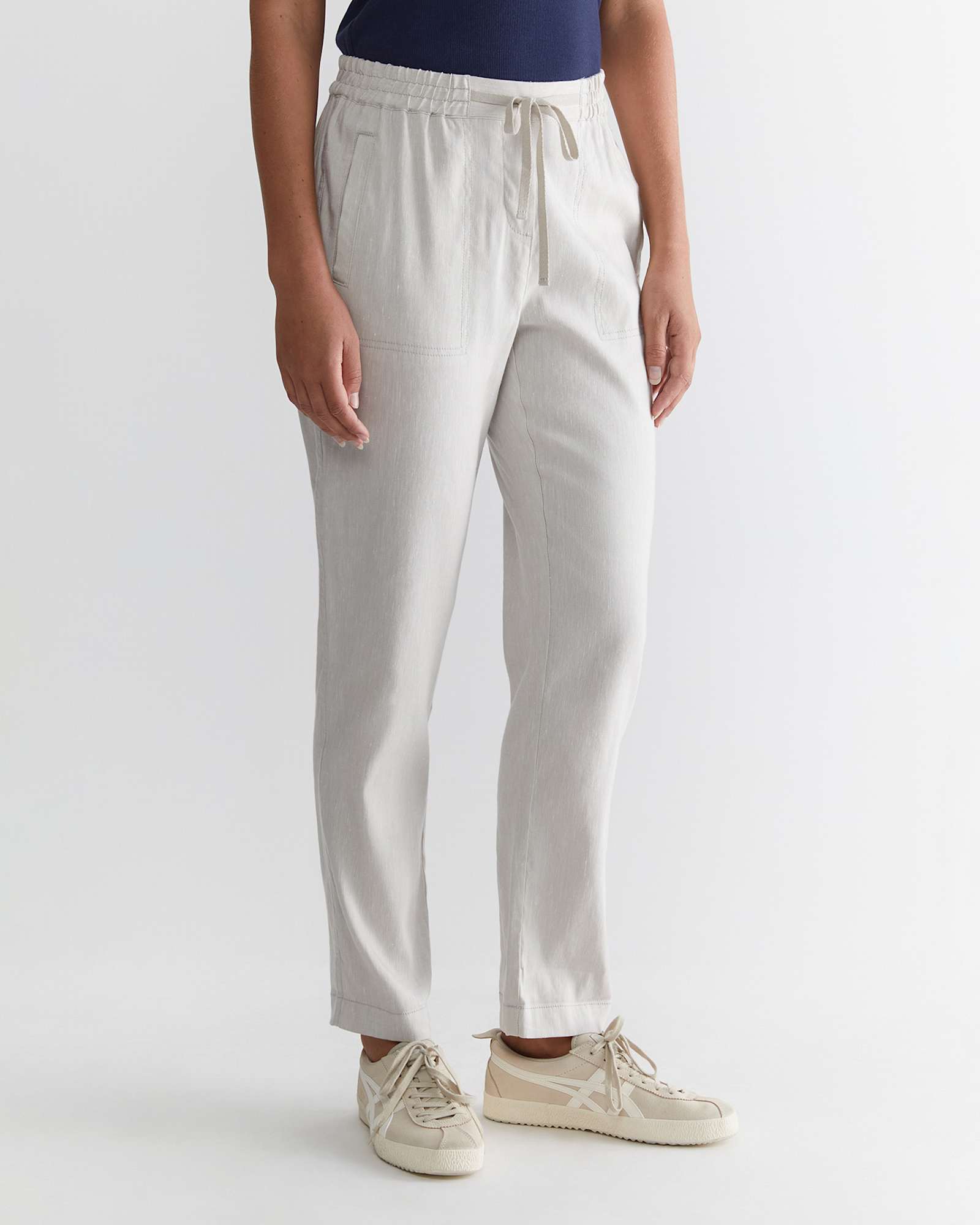 Rosa Linen Pant in NATURAL