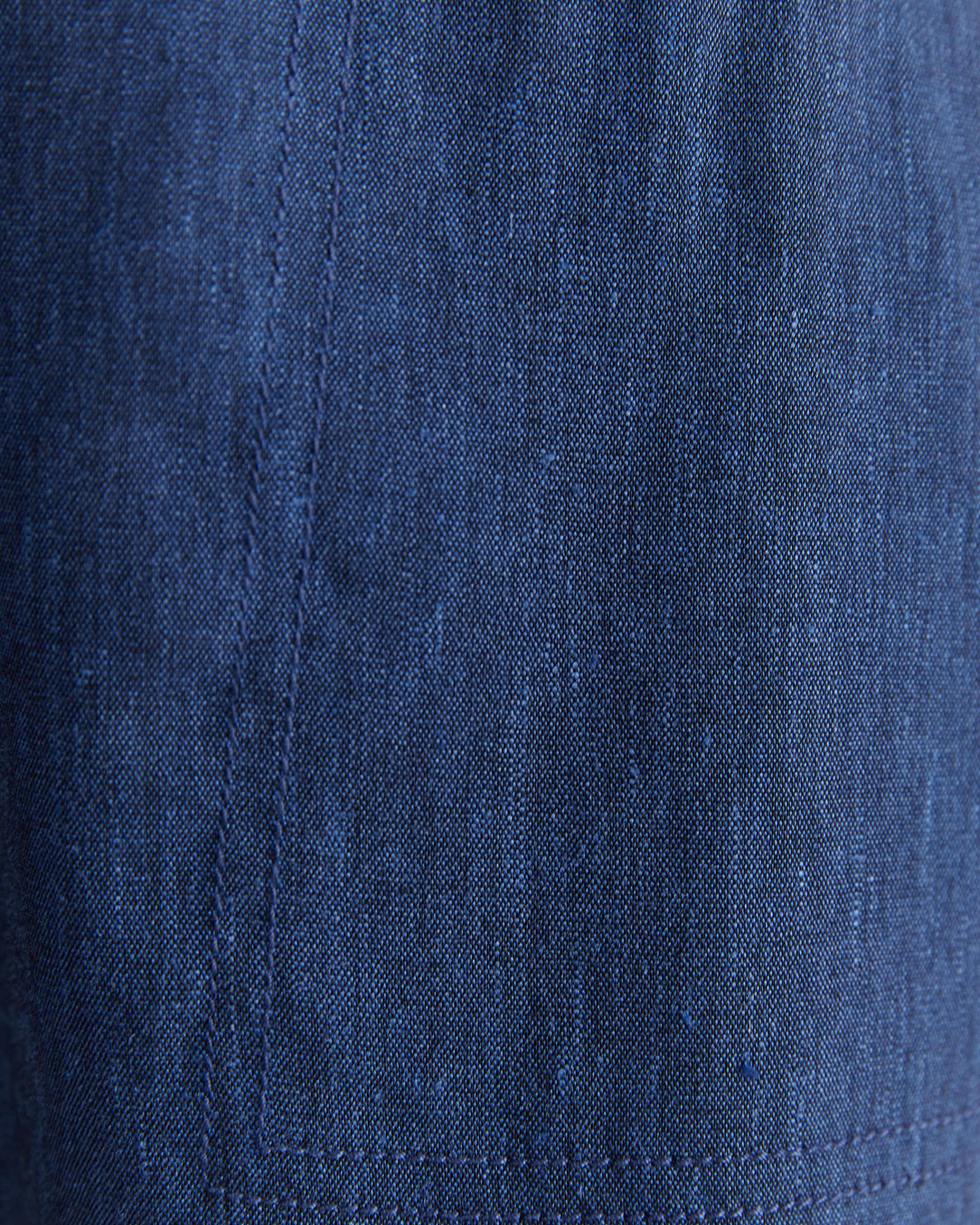 Rosa Linen Short in INDIGO